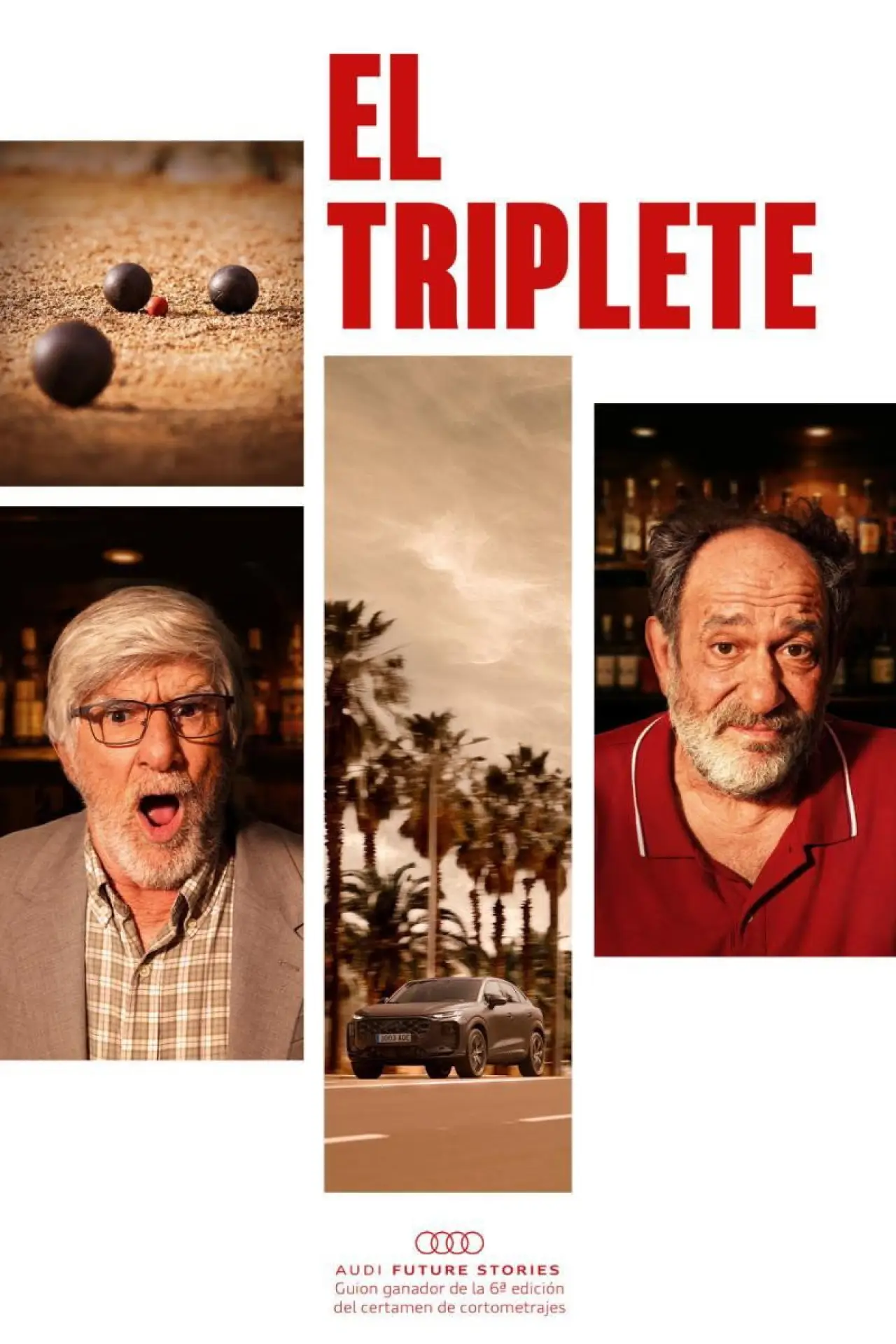 Plakat filmowy "El triplete"