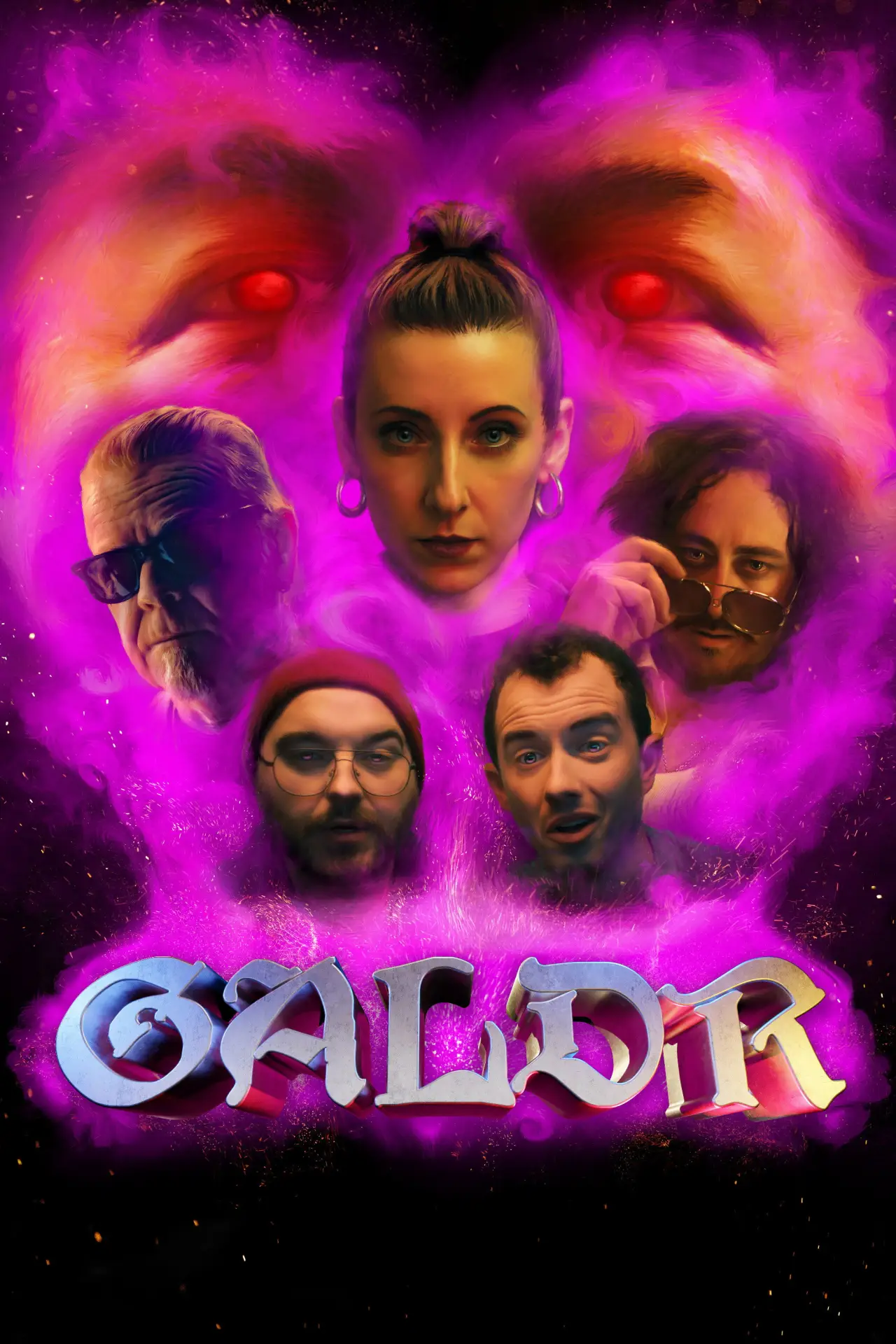 Plakat filmowy "GALDR"