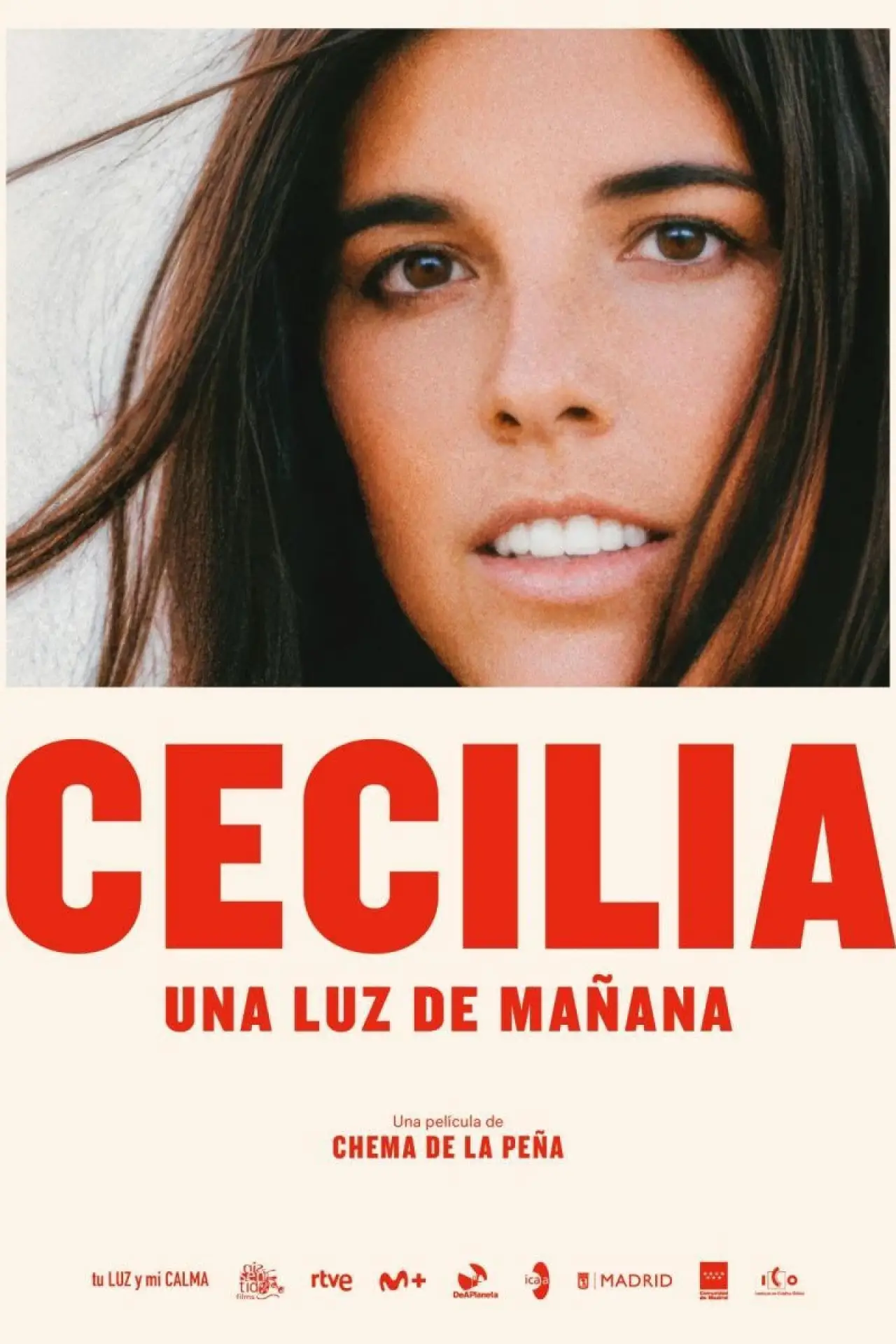 Plakat filmowy "Cecilia,  una luz de mañana"