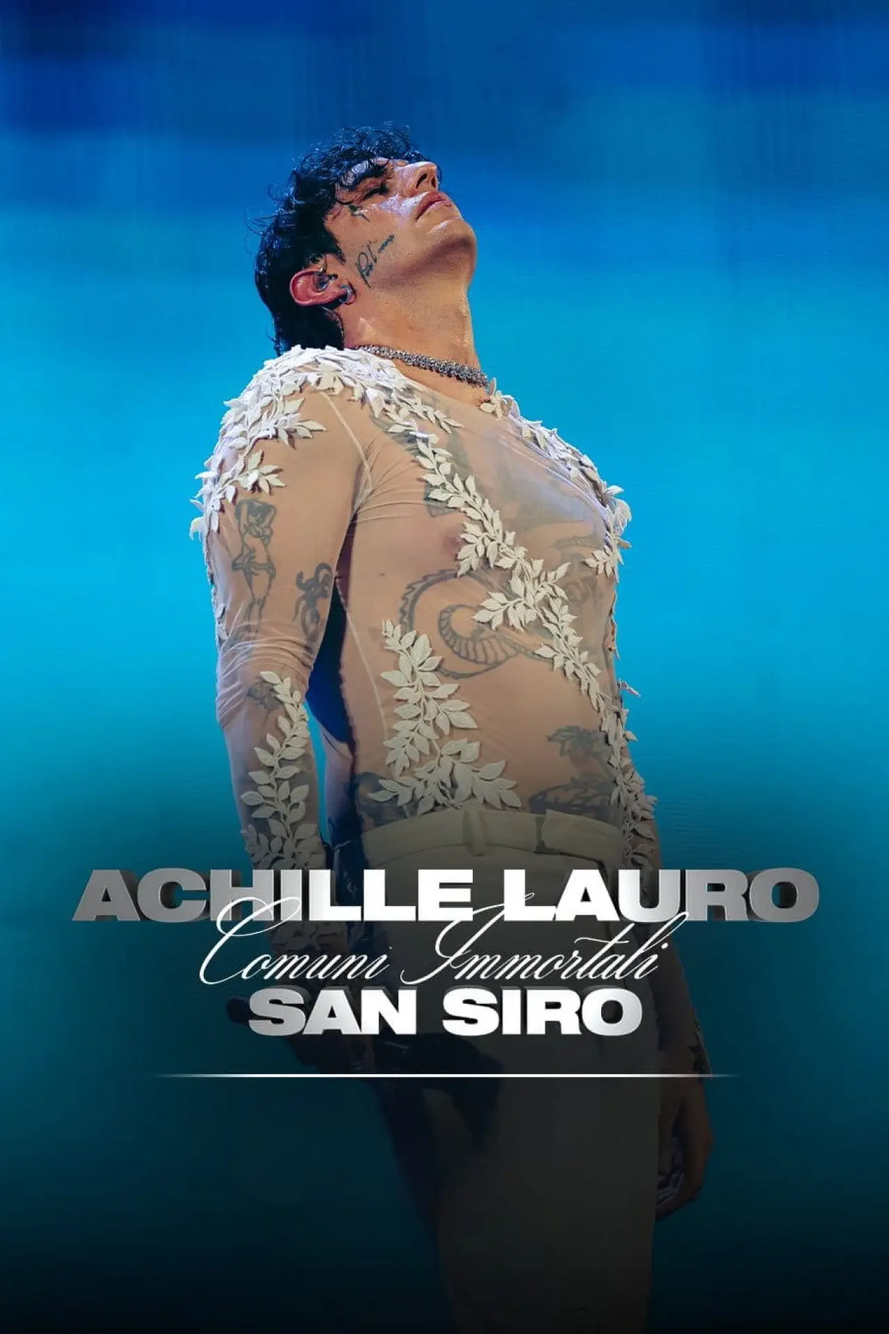 Plakat filmowy "Achille Lauro - Comuni immortali - San Siro"