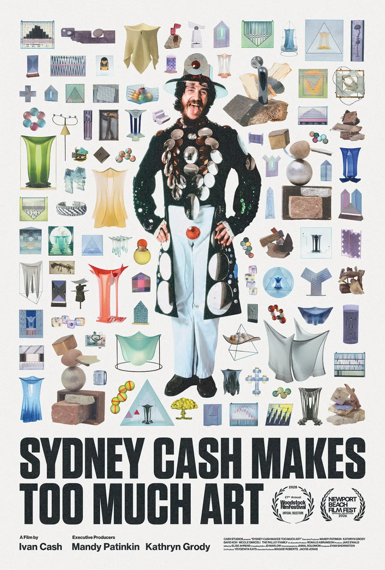Plakat filmowy "Sydney Cash Makes Too Much Art"