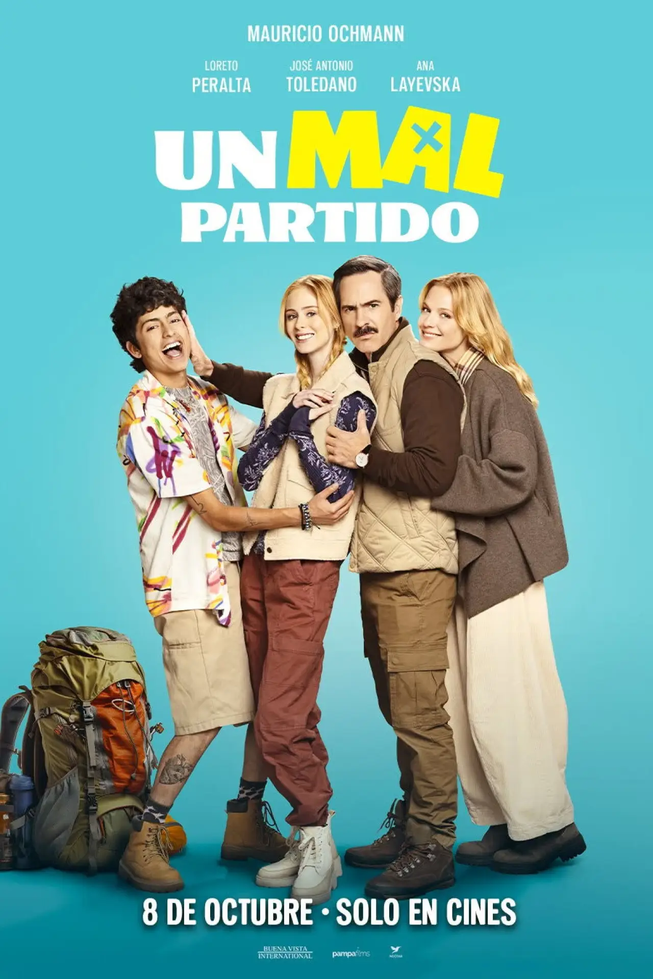 Plakat filmowy "Un mal partido"