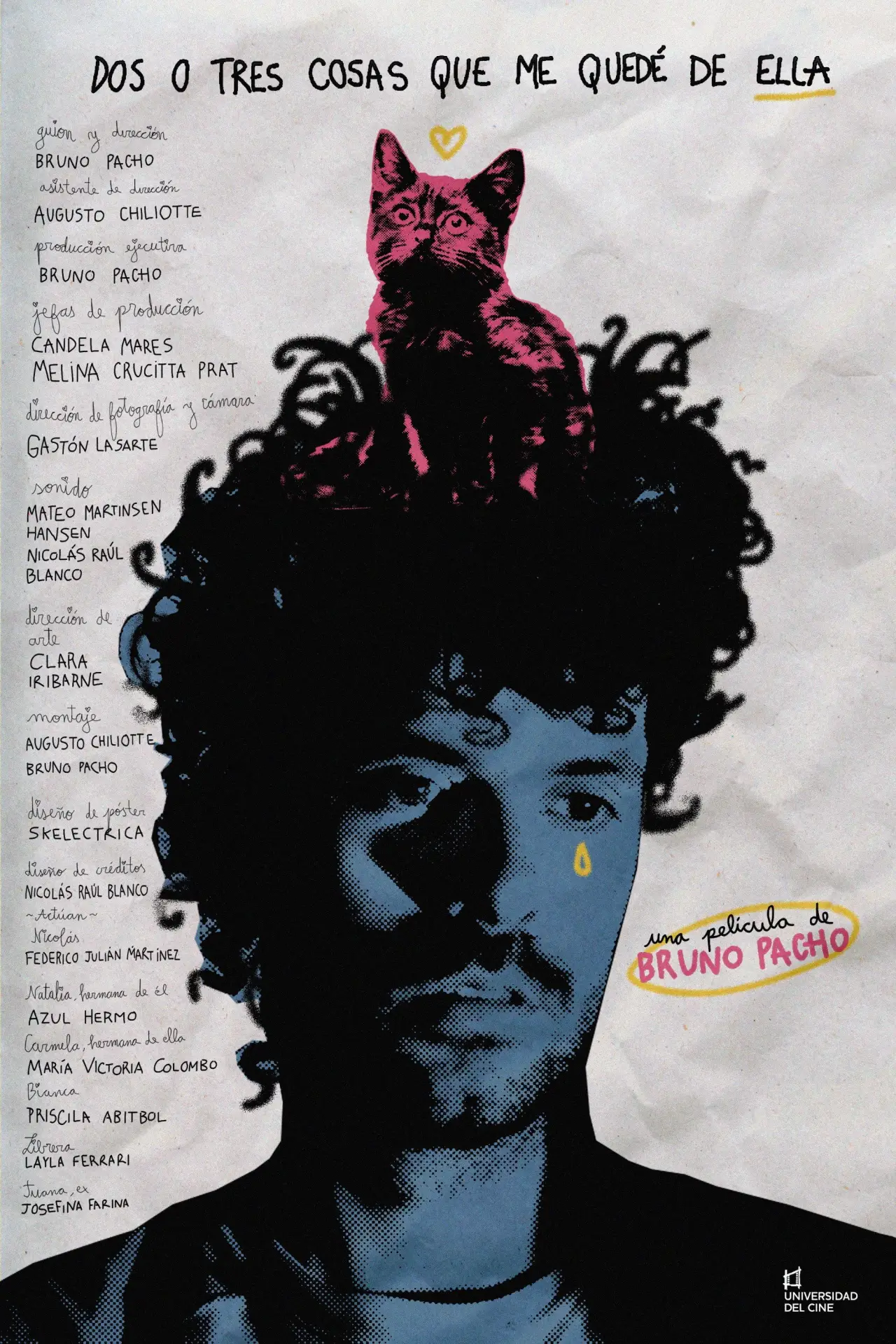 Plakat filmowy "Dos o tres cosas que me quedé de ella"