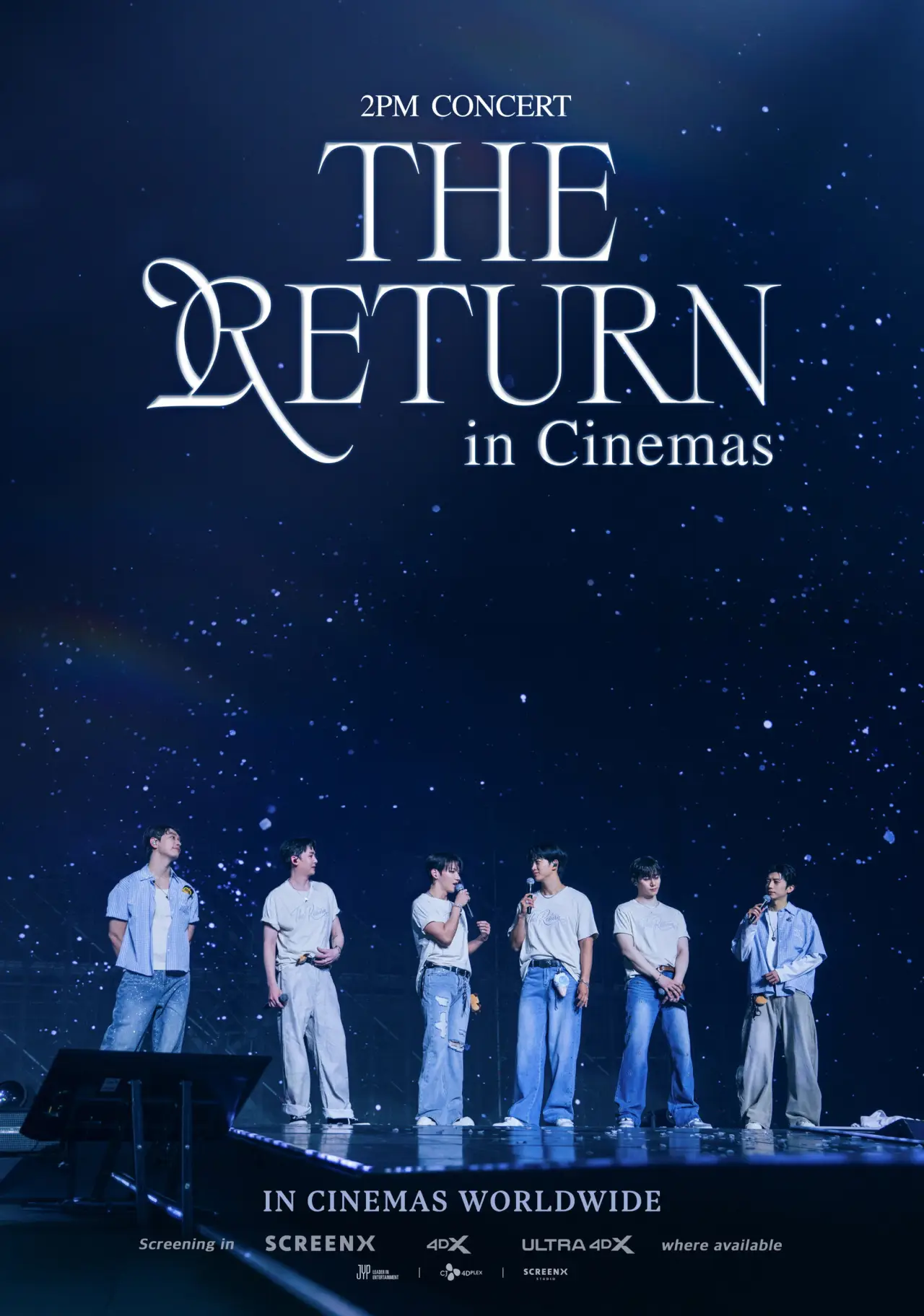 Plakat filmowy "투피엠 콘서트 "더 리턴" 인 시네마"