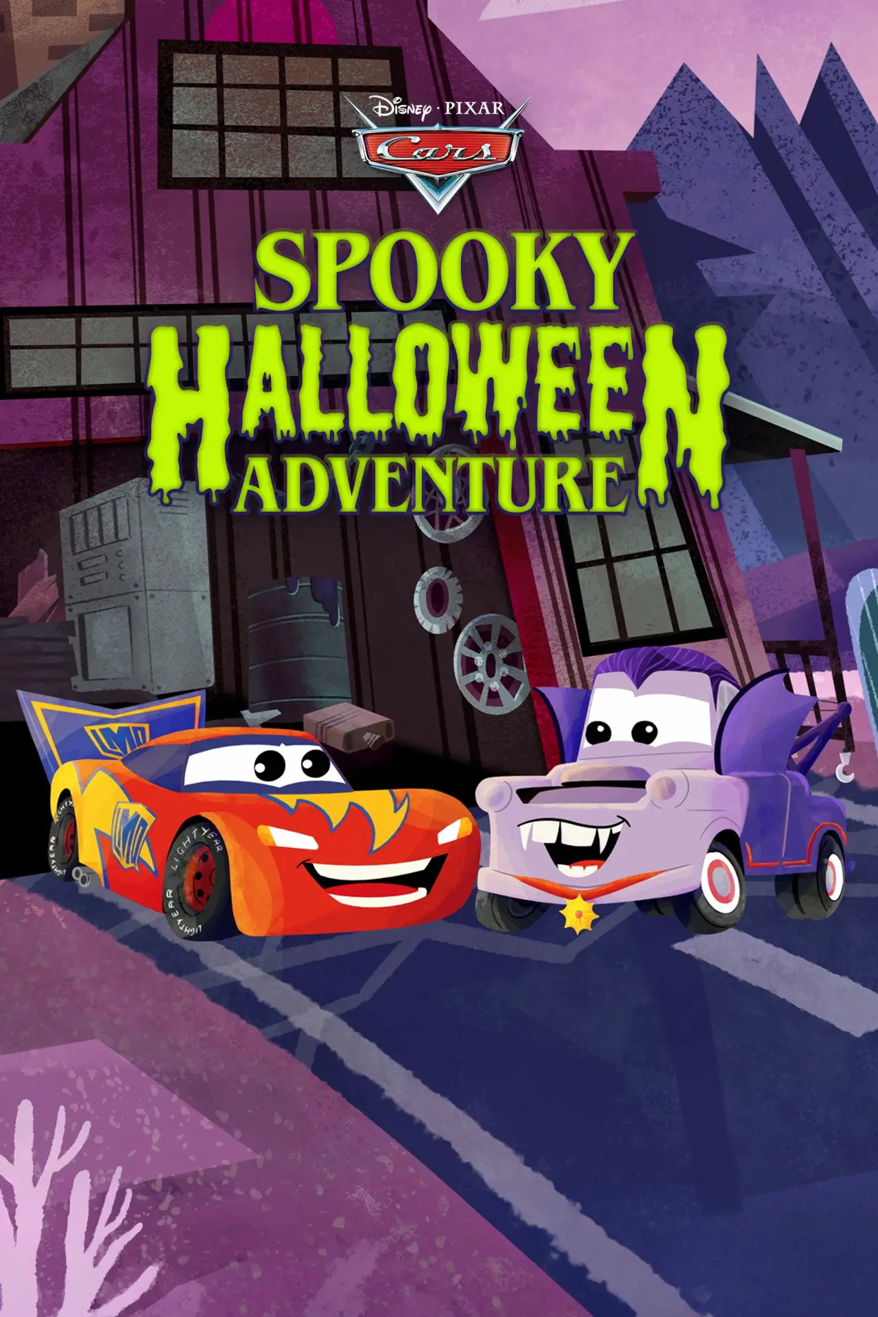 Plakat filmowy "Cars: Spooky Halloween Adventure"
