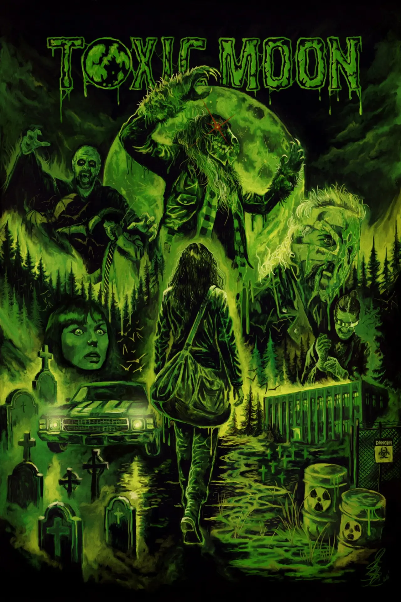 Plakat filmowy "Toxic Moon"