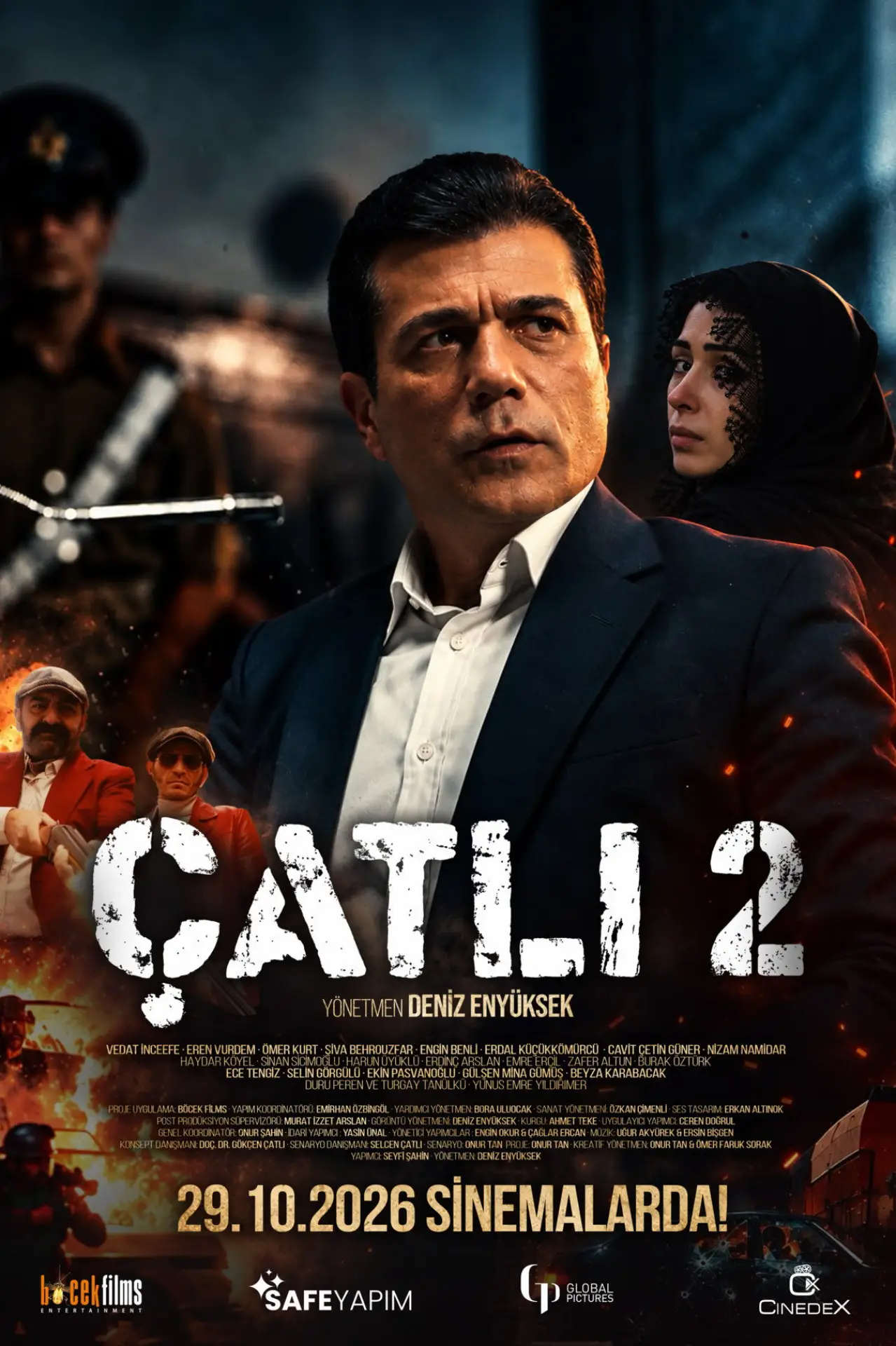 Plakat filmowy "Çatlı 2"