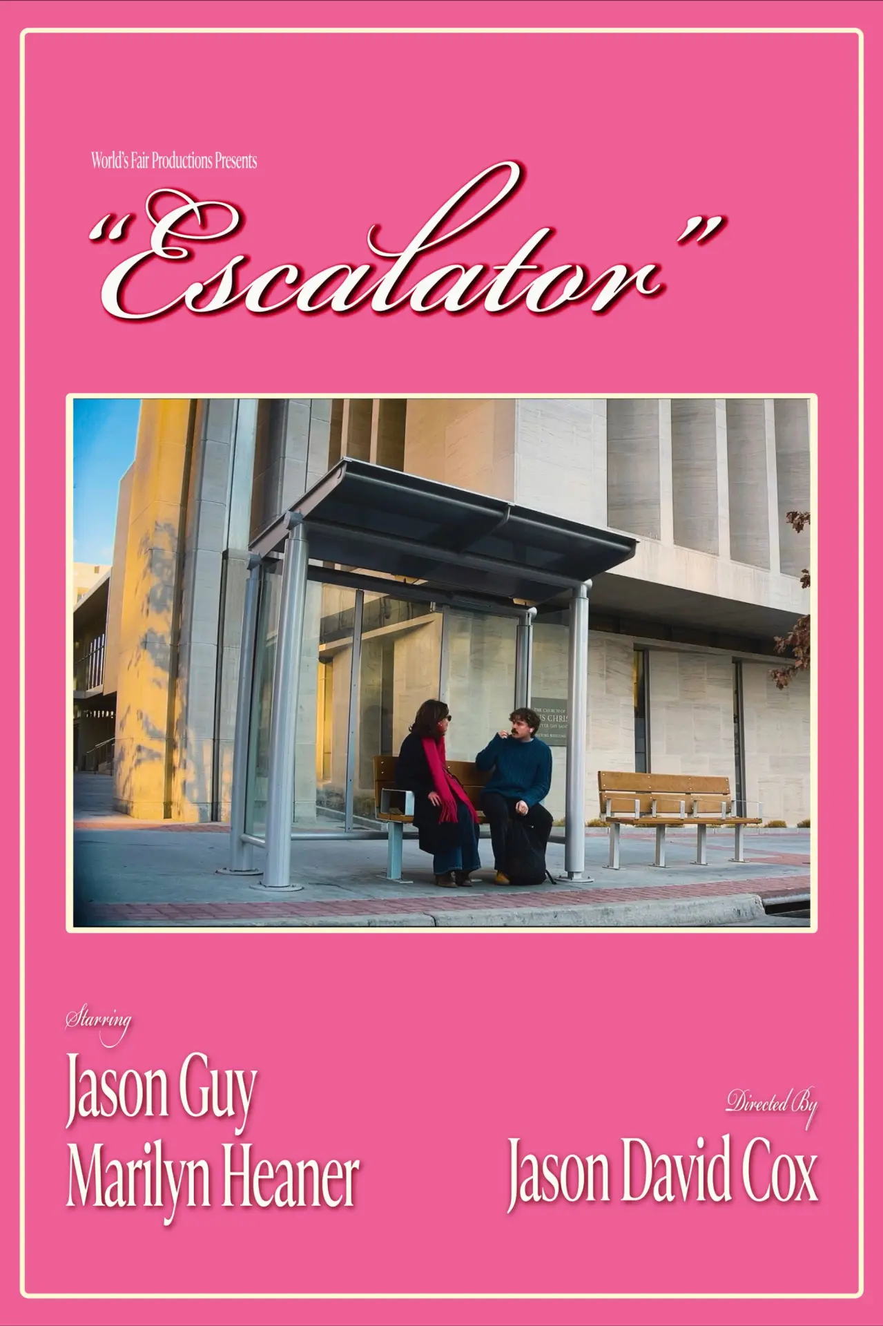 Plakat filmowy "Escalator"