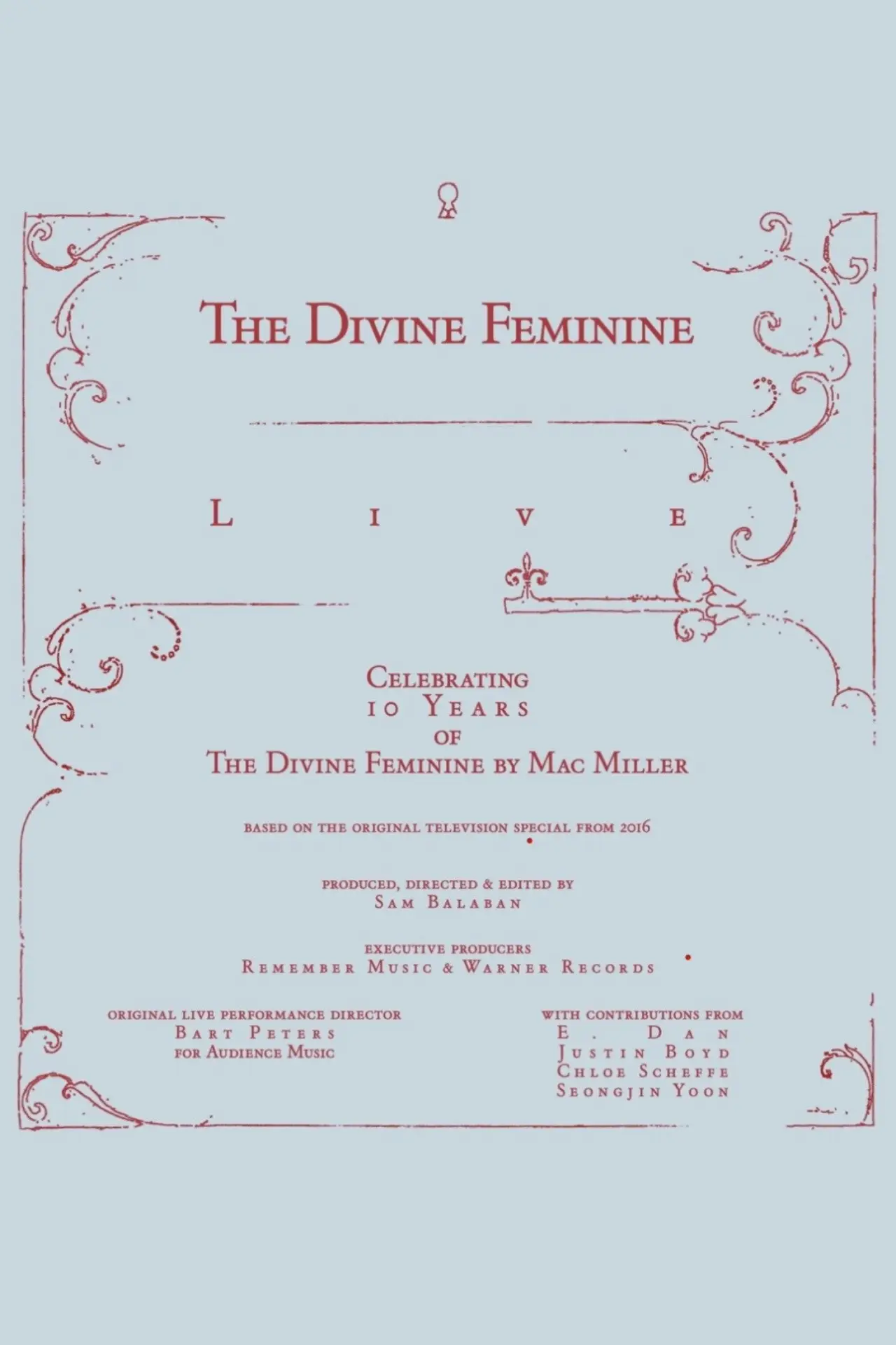 Plakat filmowy "The Divine Feminine Live"