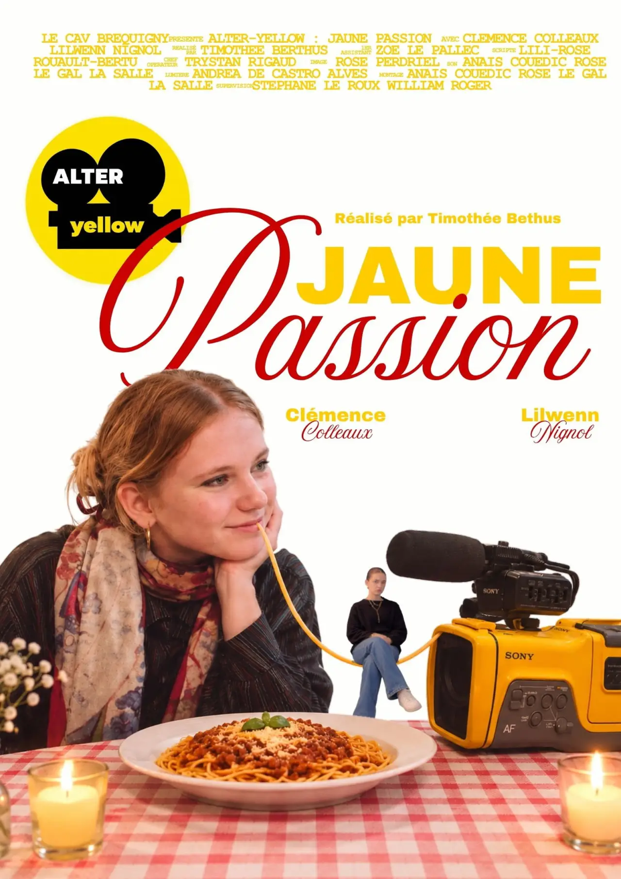 Plakat filmowy "Alter Yellow - Jaune Passion"