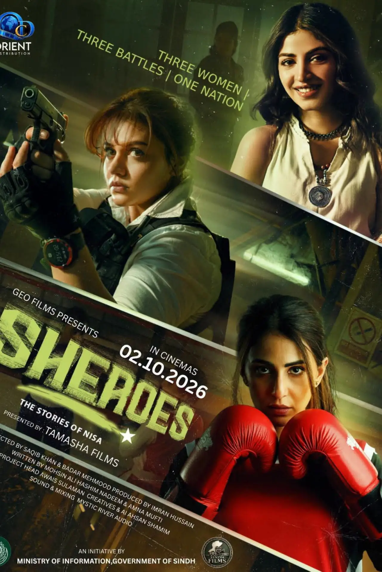 Plakat filmowy "Sheroes"