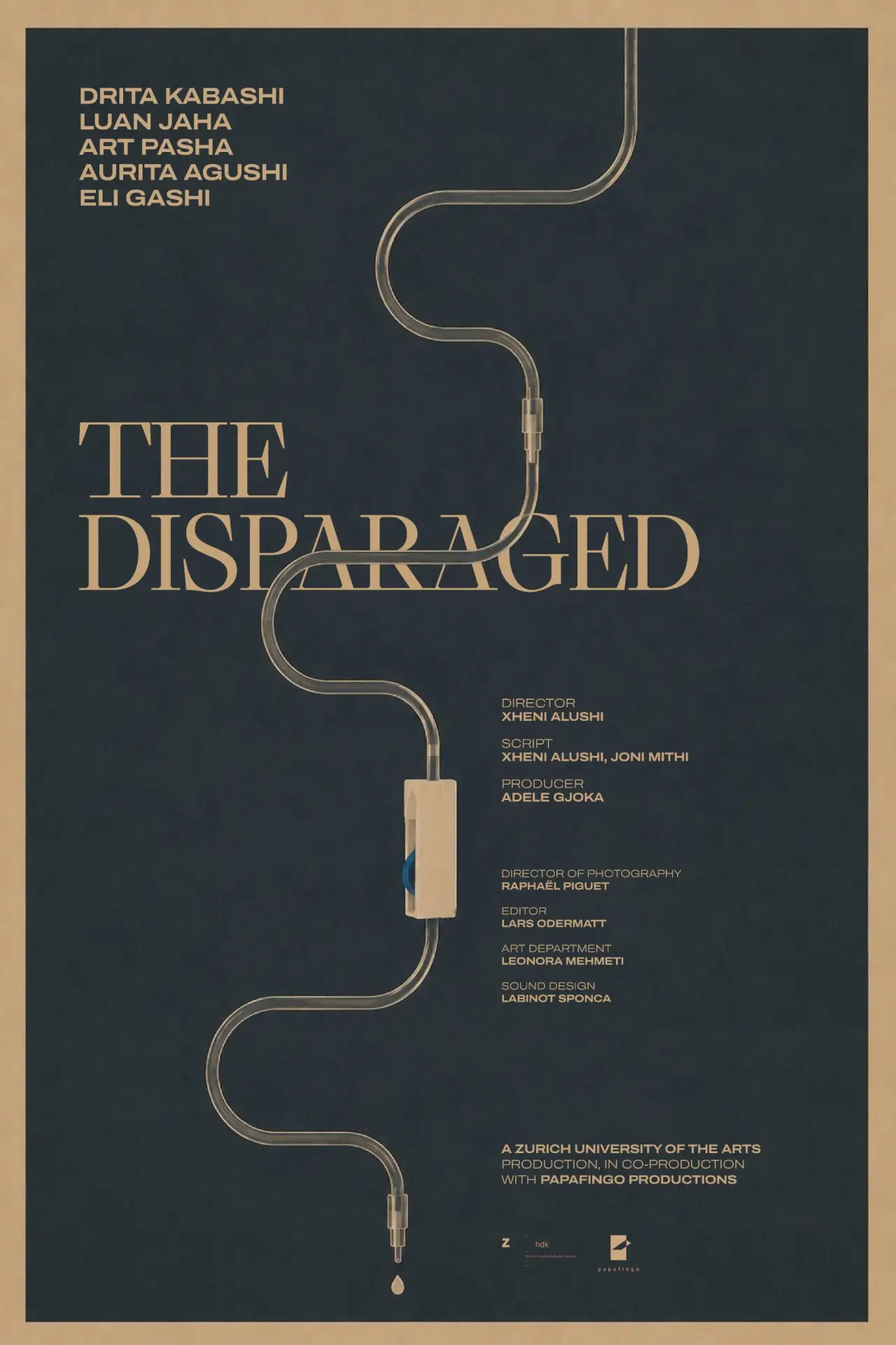 Plakat filmowy "The Disparaged"