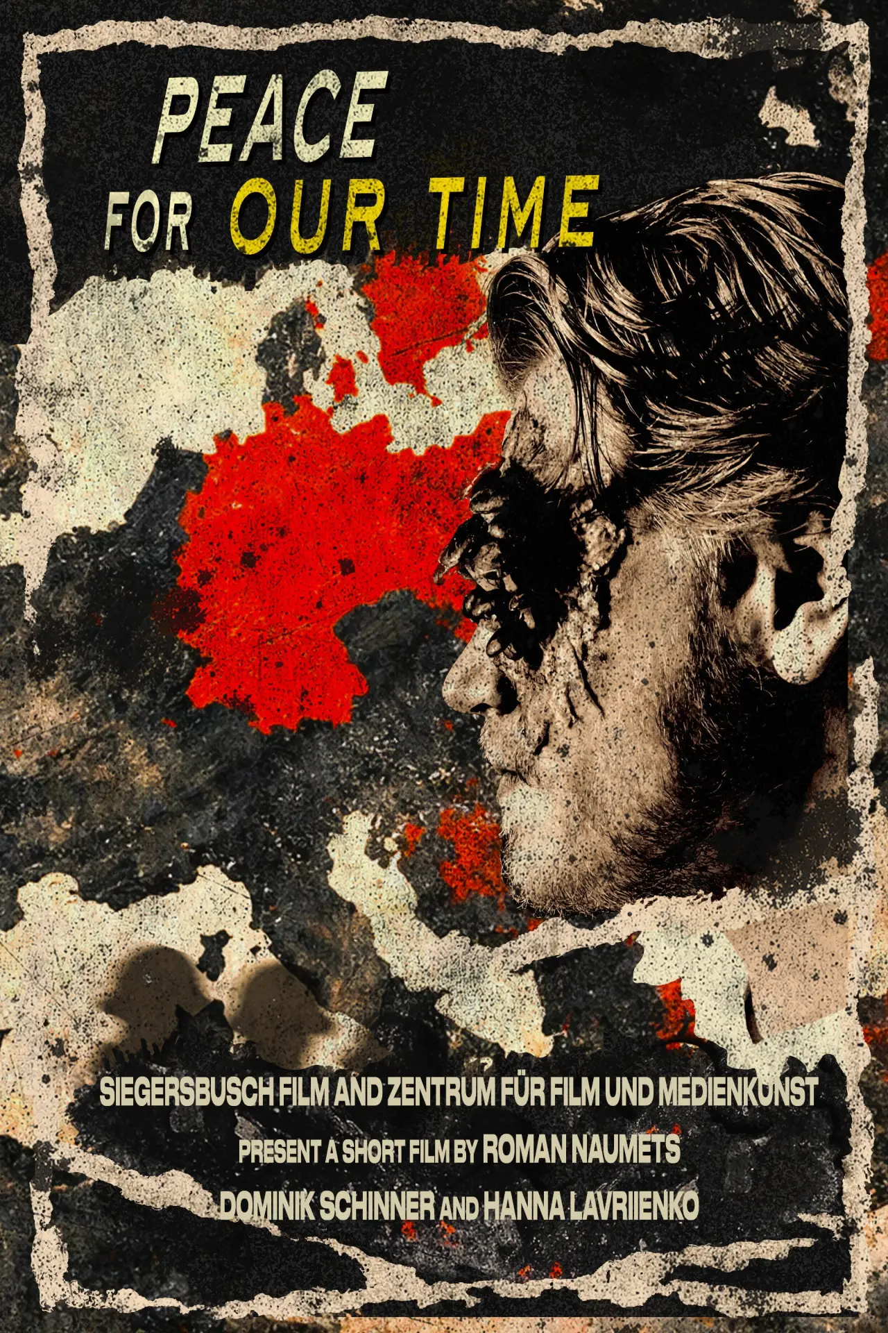 Plakat filmowy "Frieden für unsere Zeit"