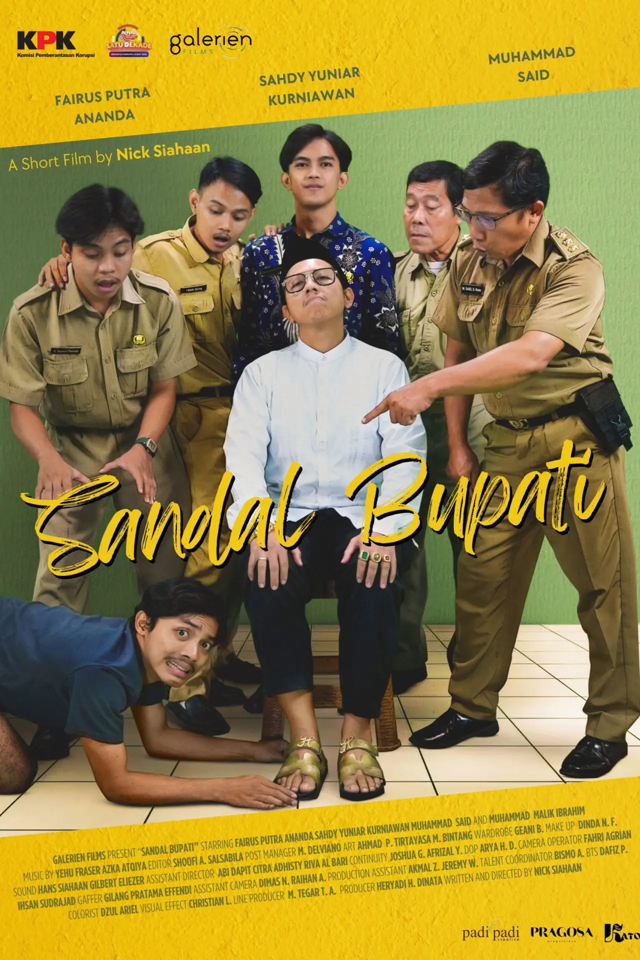 Plakat filmowy "Sandal Bupati"