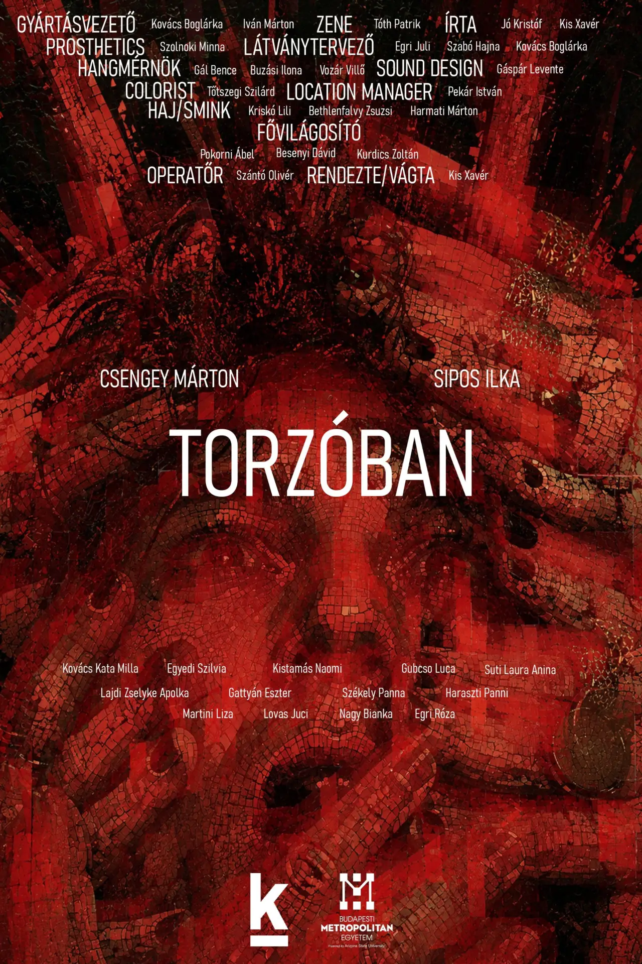Plakat filmowy "Torzóban"
