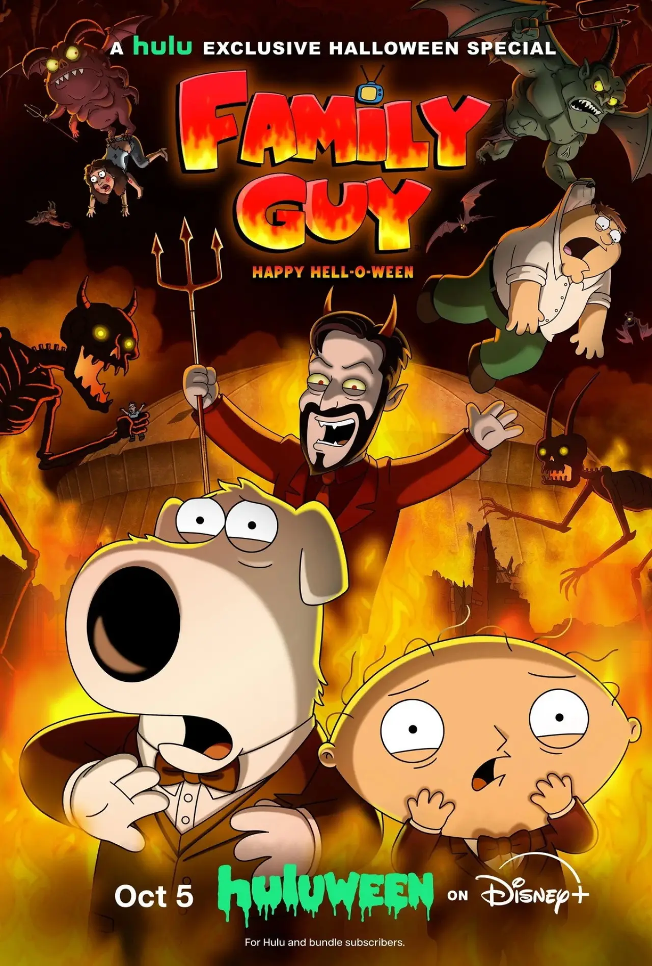 Plakat filmowy "Family Guy Happy Hell-o-ween"