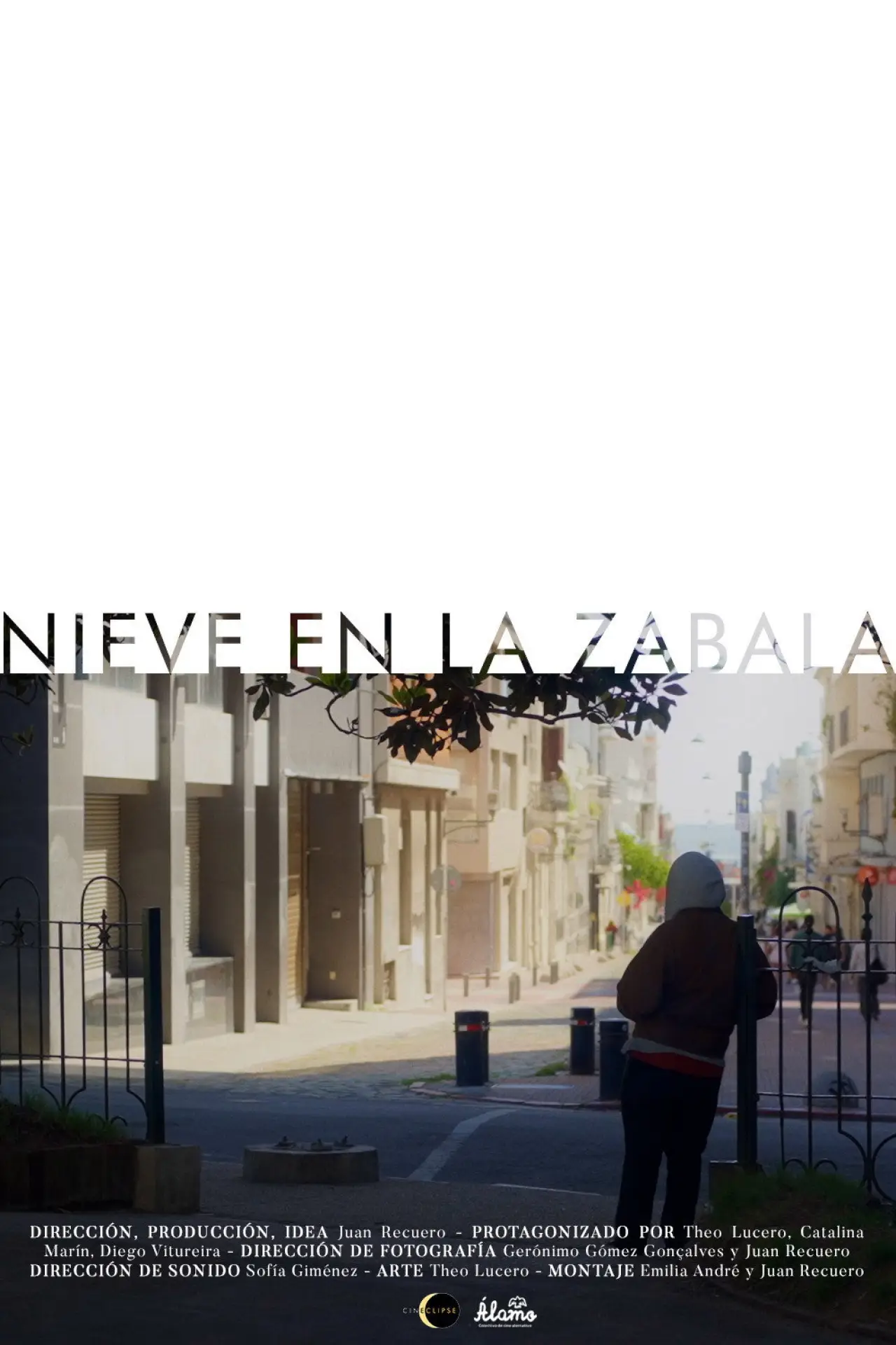 Plakat filmowy "Nieve en la Zabala"