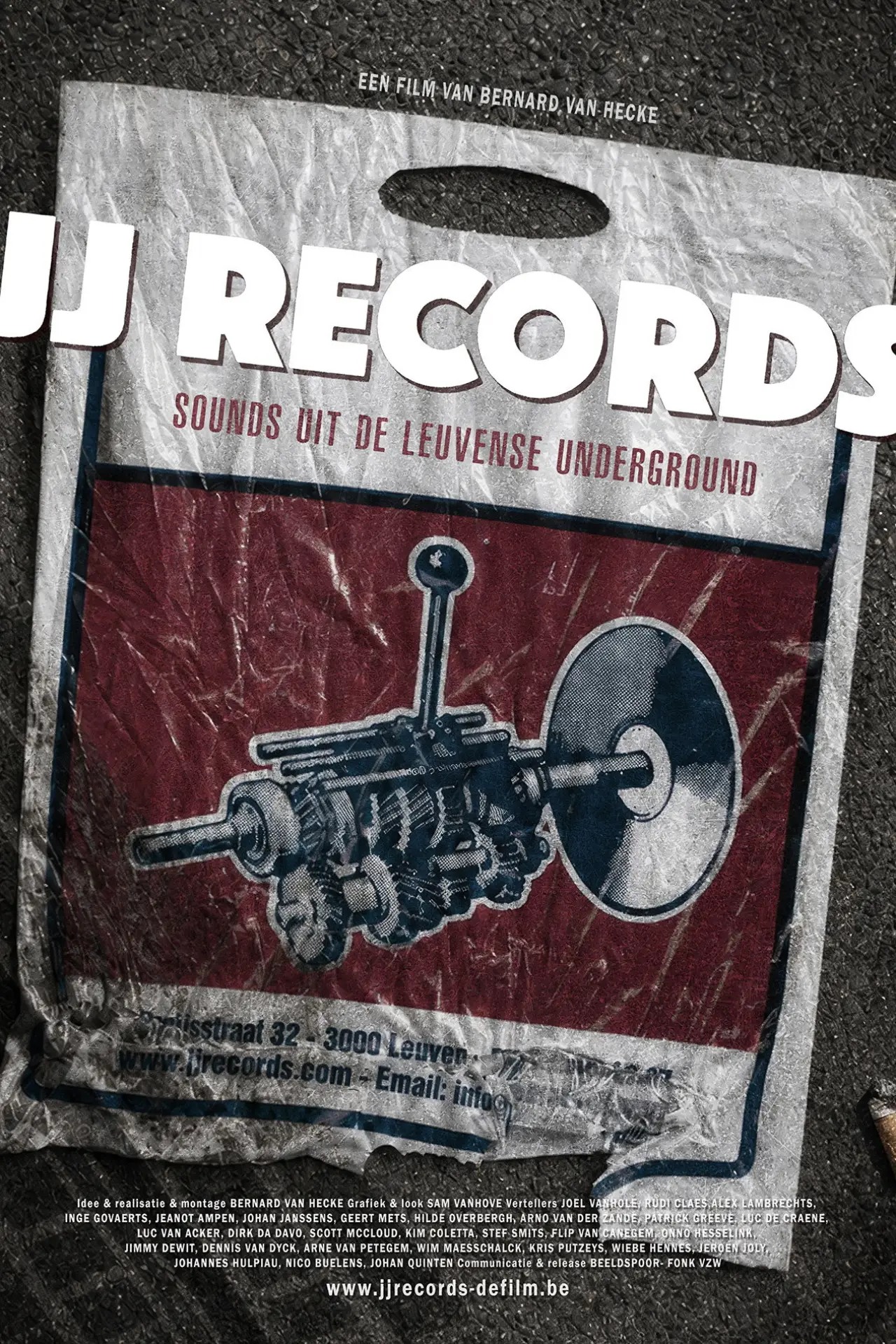Plakat filmowy "JJ Records"