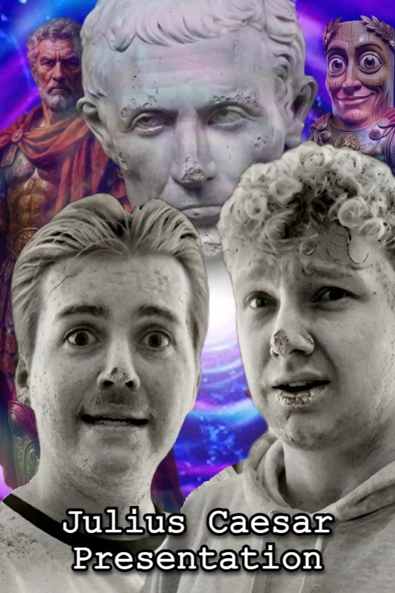 Plakat filmowy "Julius Caesar Presentasjon"