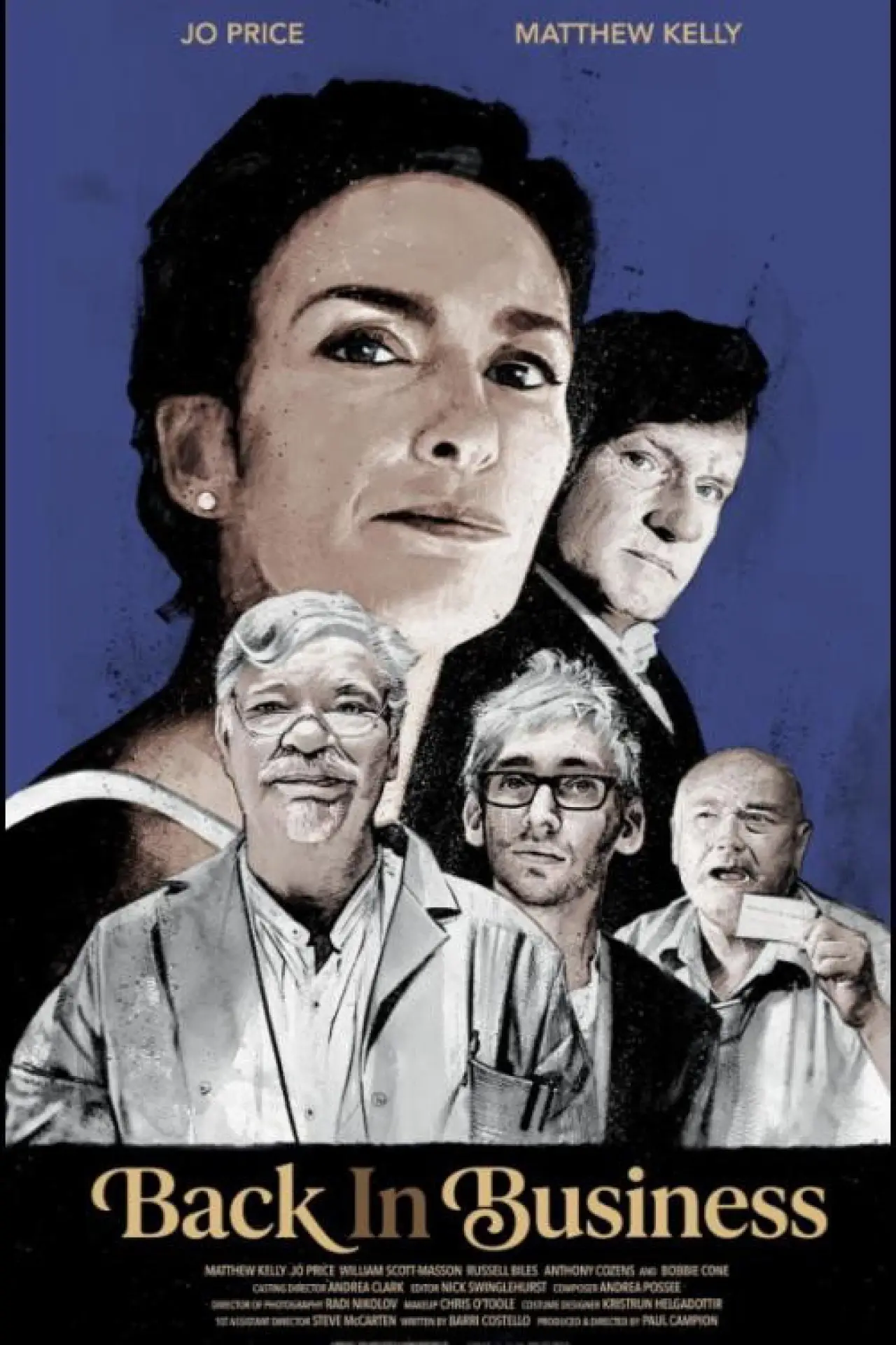 Plakat filmowy "Back in Business"
