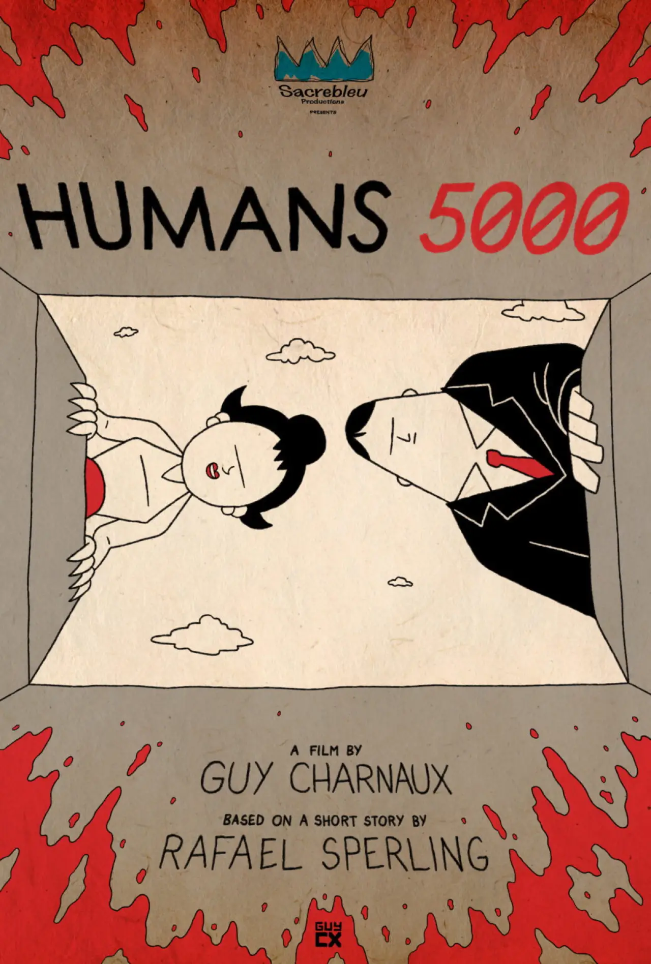 Plakat filmowy "HUMAN 5000"