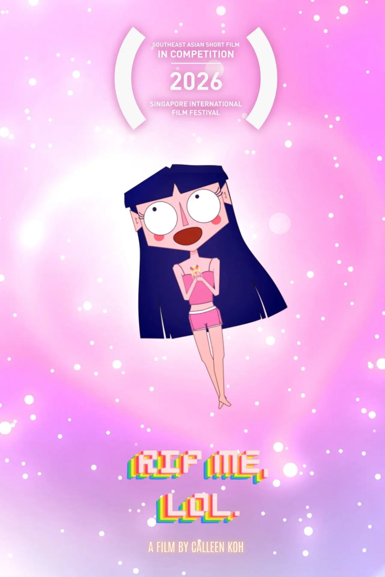 Plakat filmowy "RIP ME, LOL"