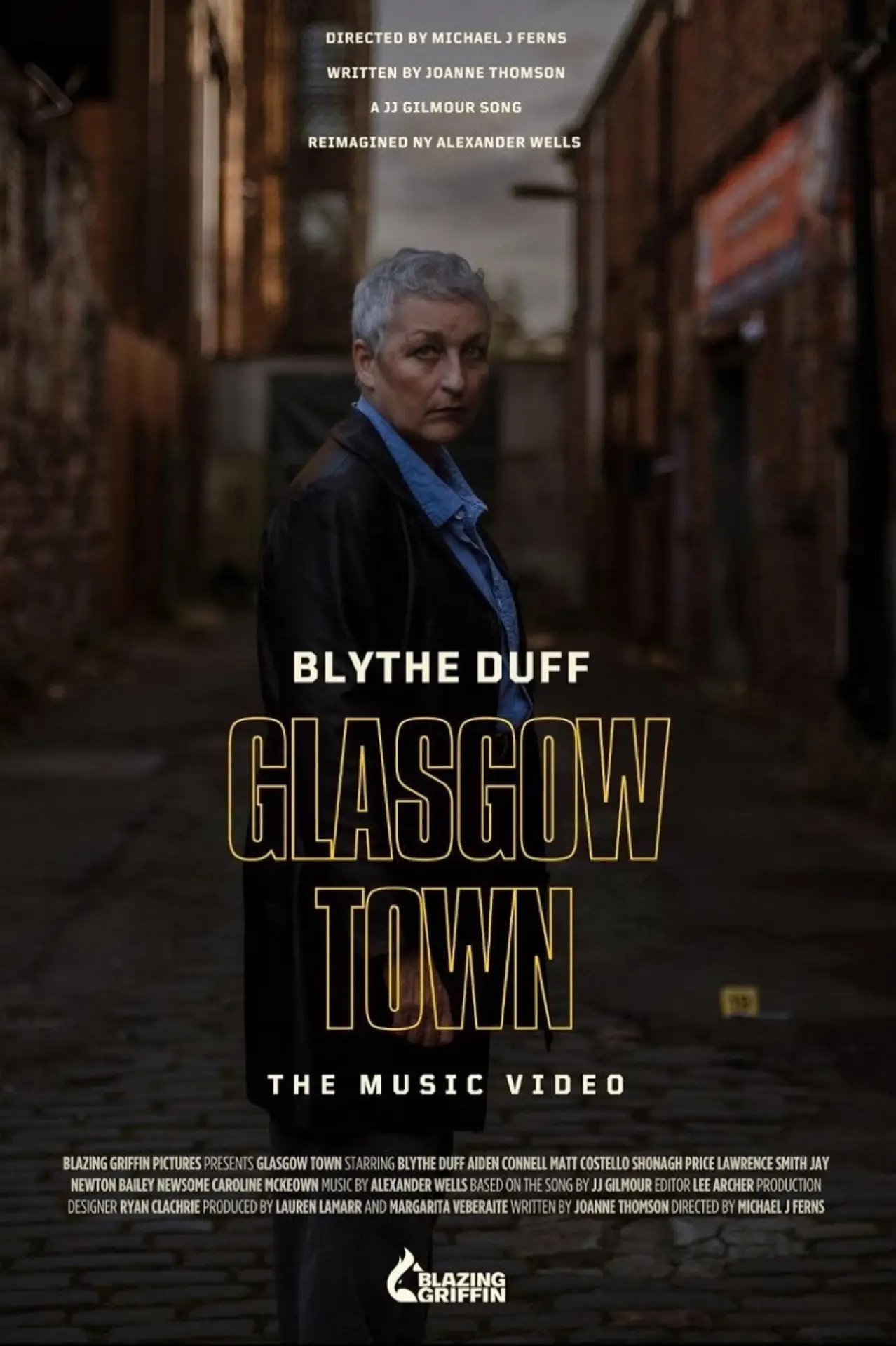 Plakat filmowy "Glasgow Town"