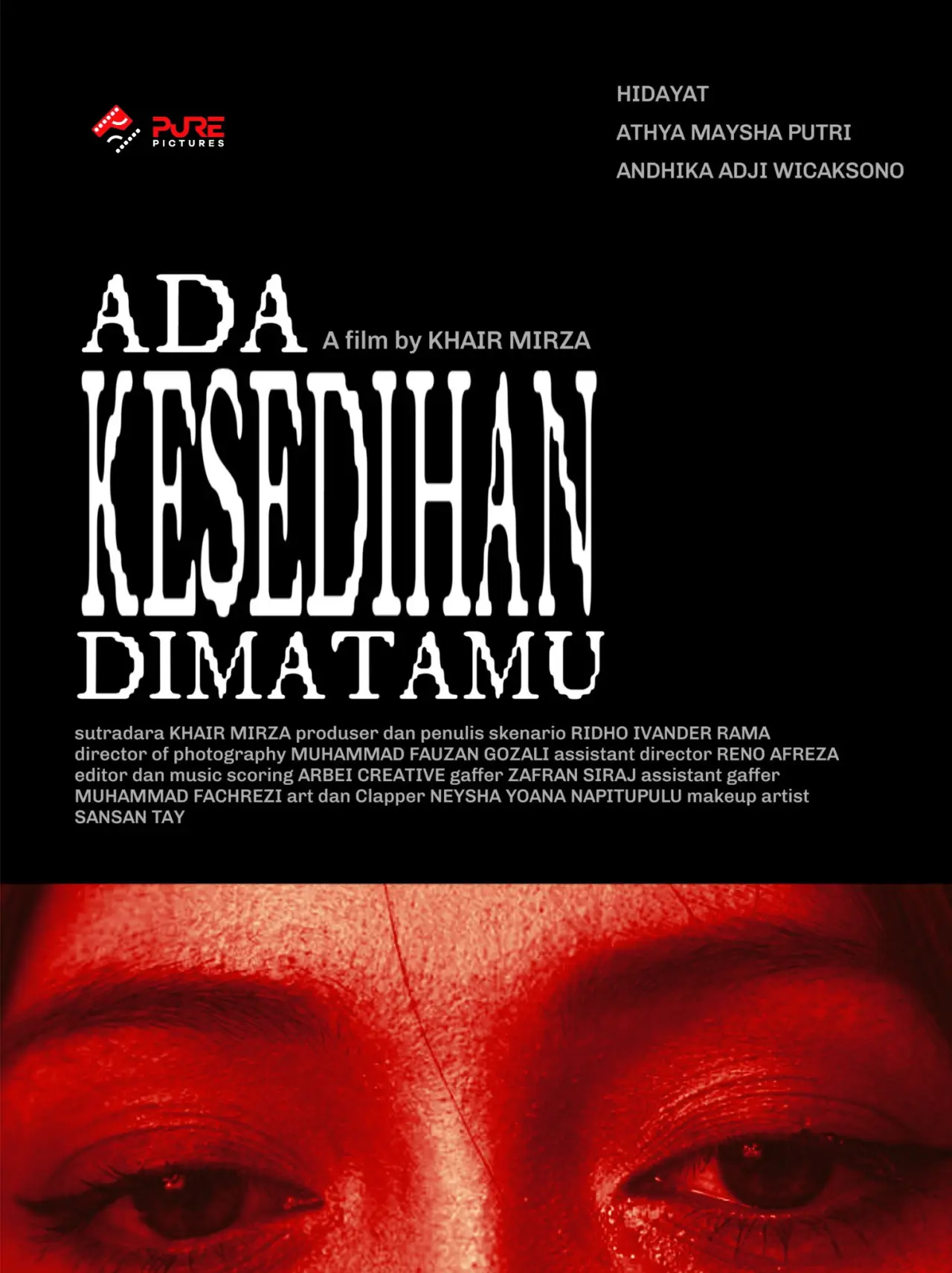 Plakat filmowy "Ada Kesedihan di Matamu"