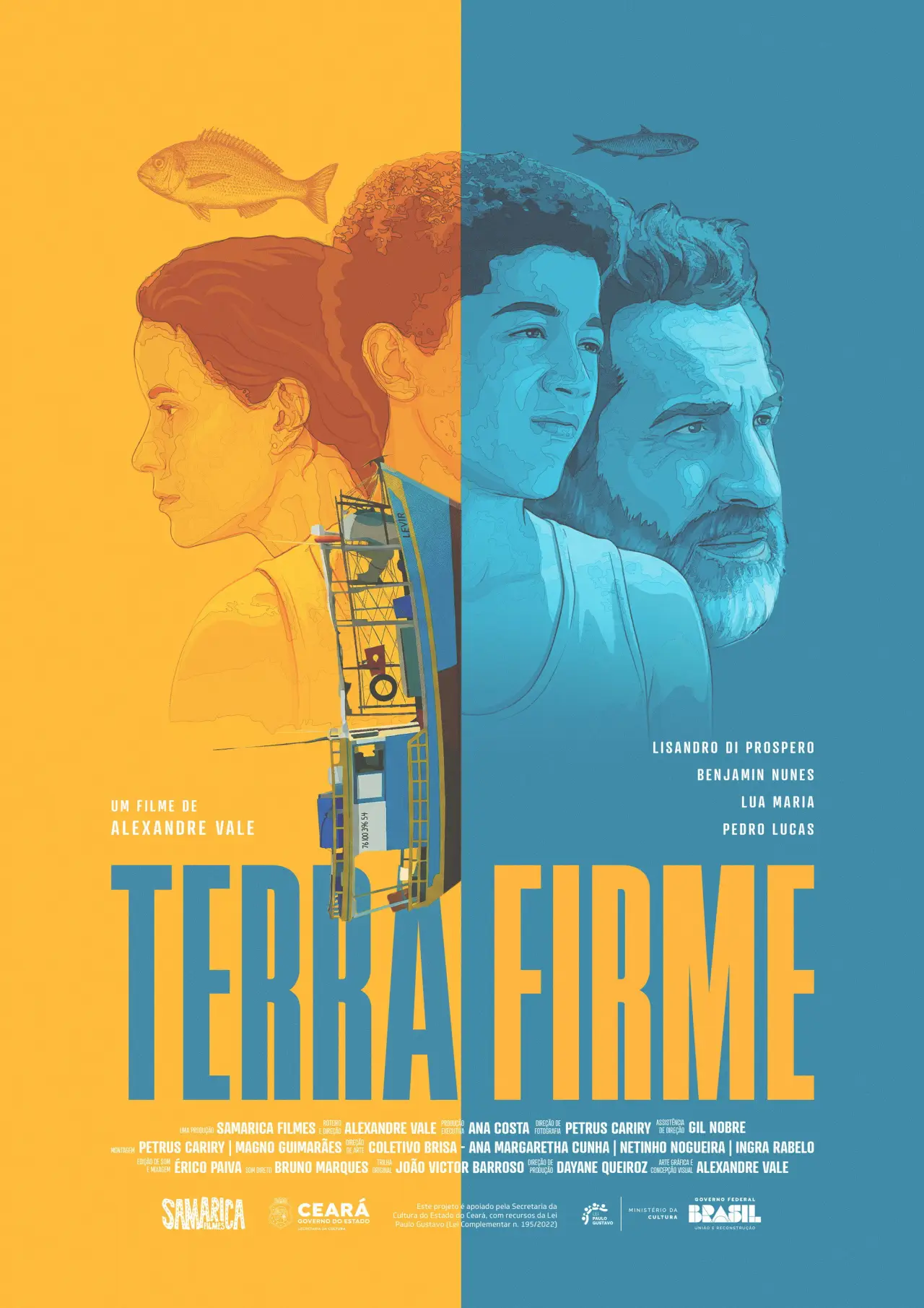 Plakat filmowy "Terra Firme"