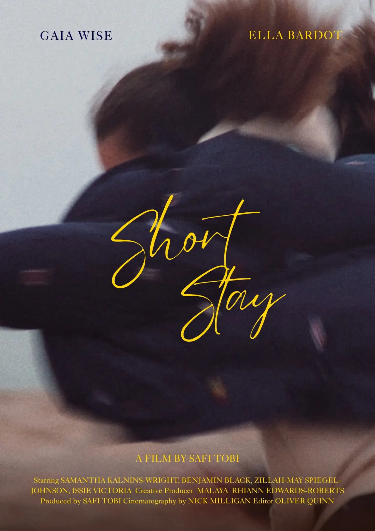 Plakat filmowy "Short Stay"