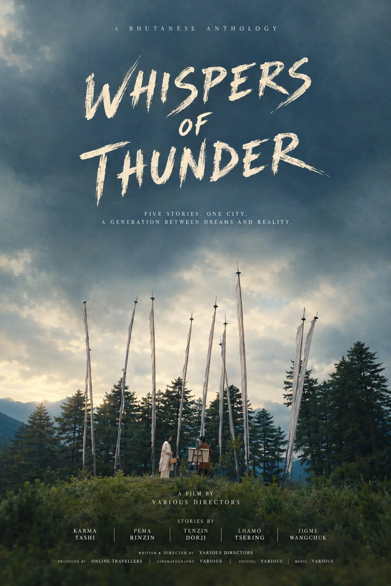 Plakat filmowy "Whispers of Thunder"