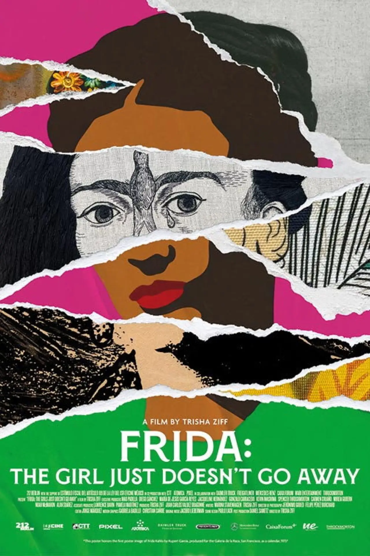 Plakat filmowy "La mirada de Frida"