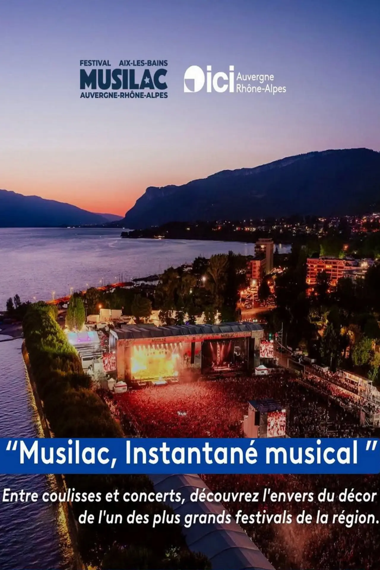 Plakat filmowy "Musilac, Instantané musical"