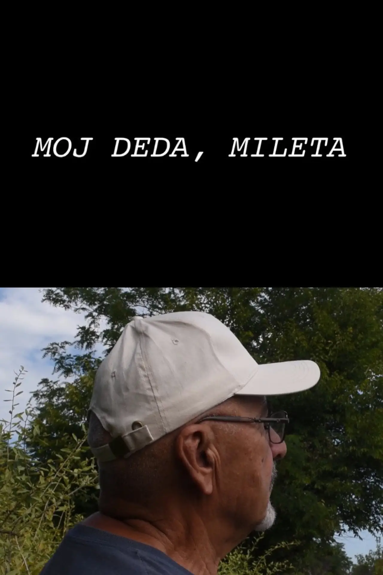 Plakat filmowy "Moj deda, Mileta"