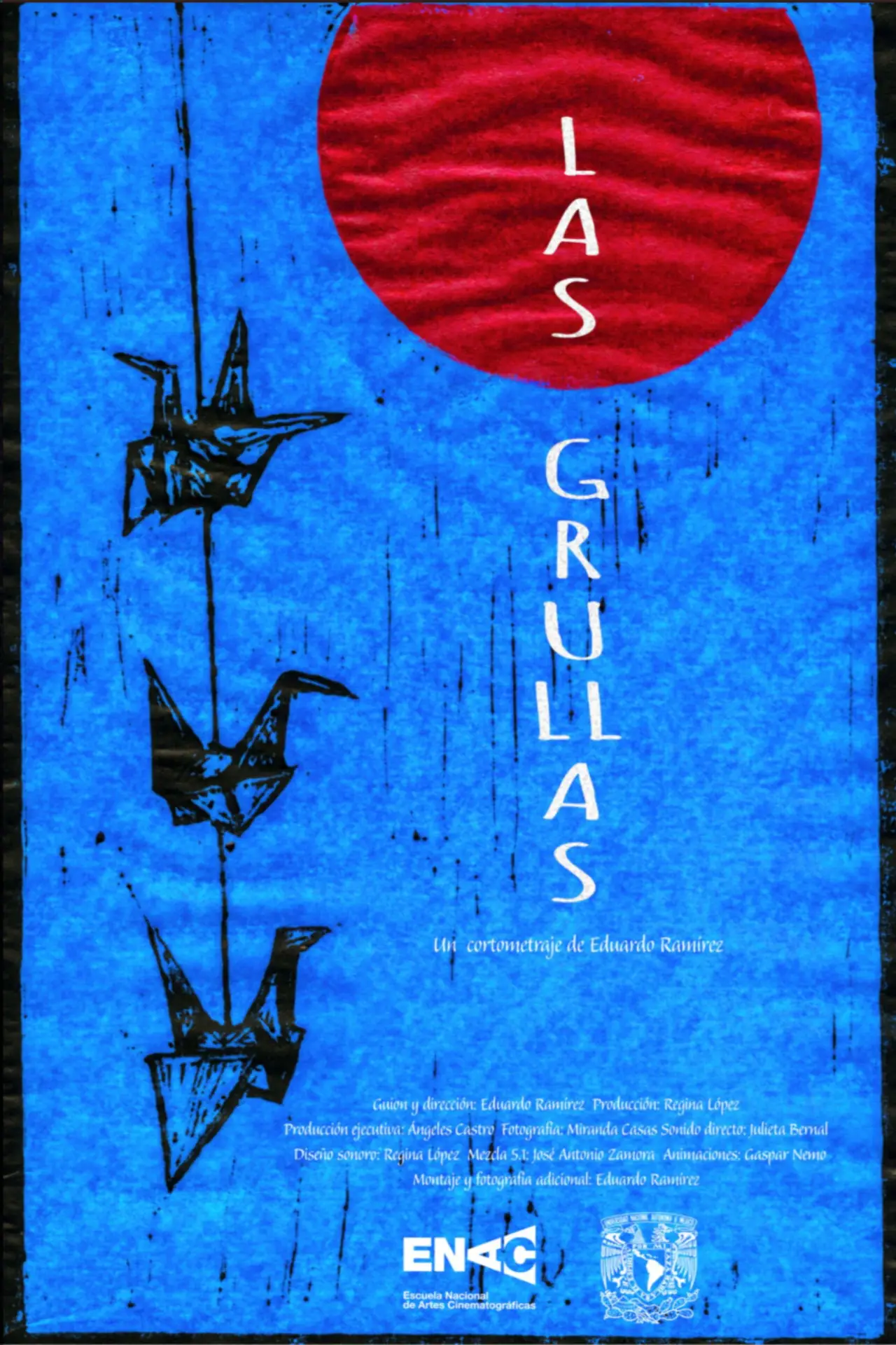 Plakat filmowy "Las grullas"