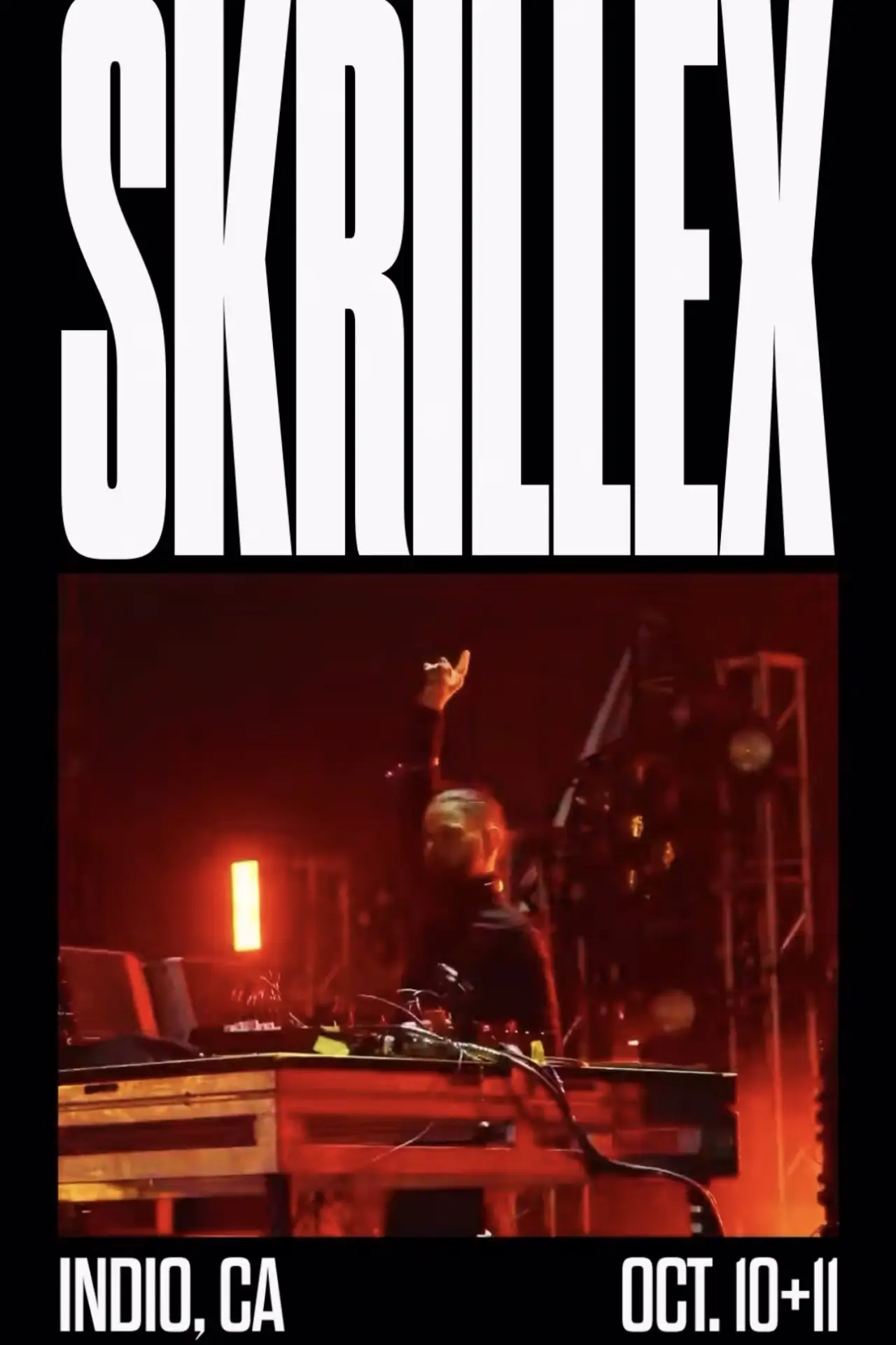 Plakat filmowy "Skrillex LIVE @ Headtrip 2026"