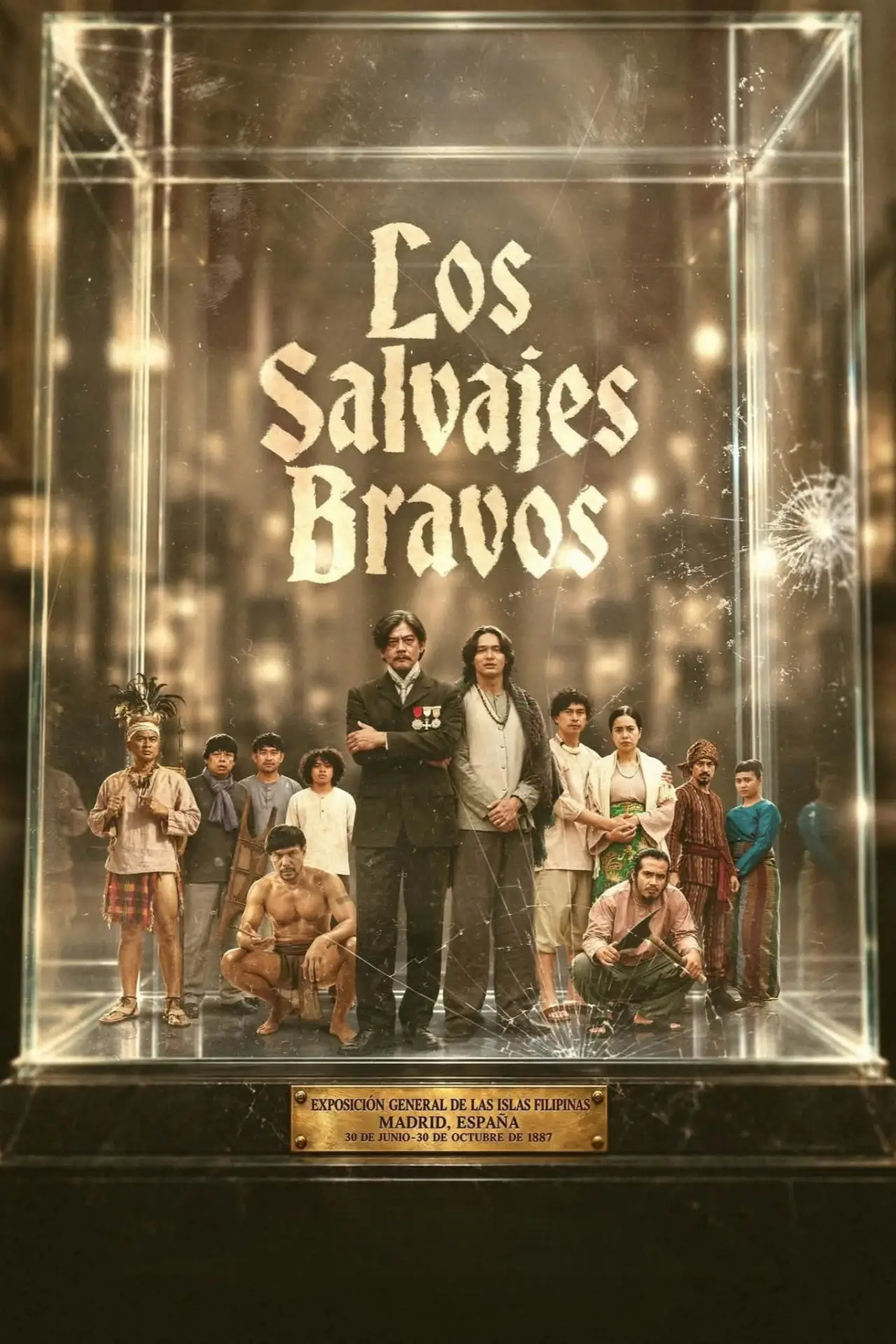 Plakat filmowy "Los Salvajes Bravos"
