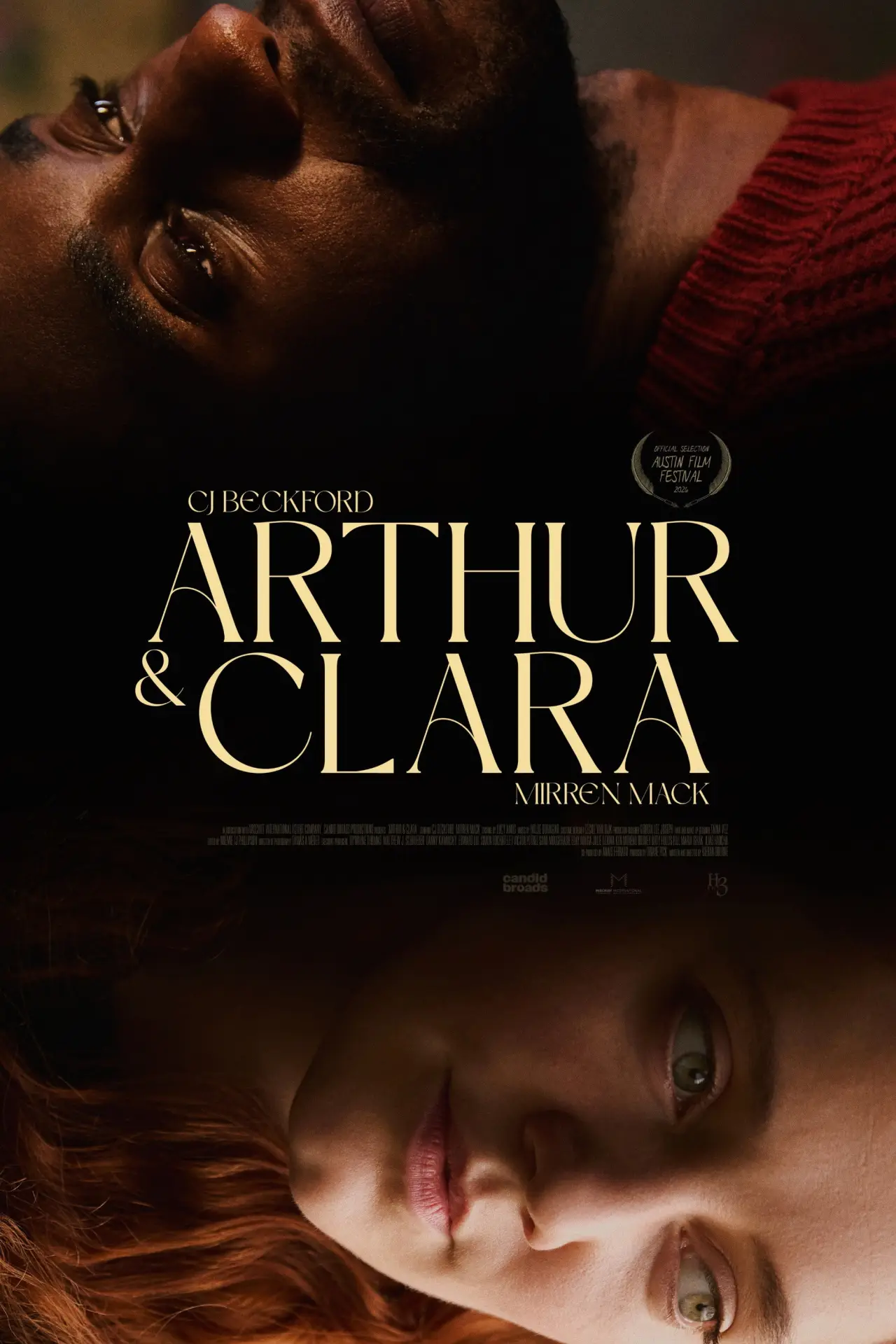 Plakat filmowy "Arthur & Clara"
