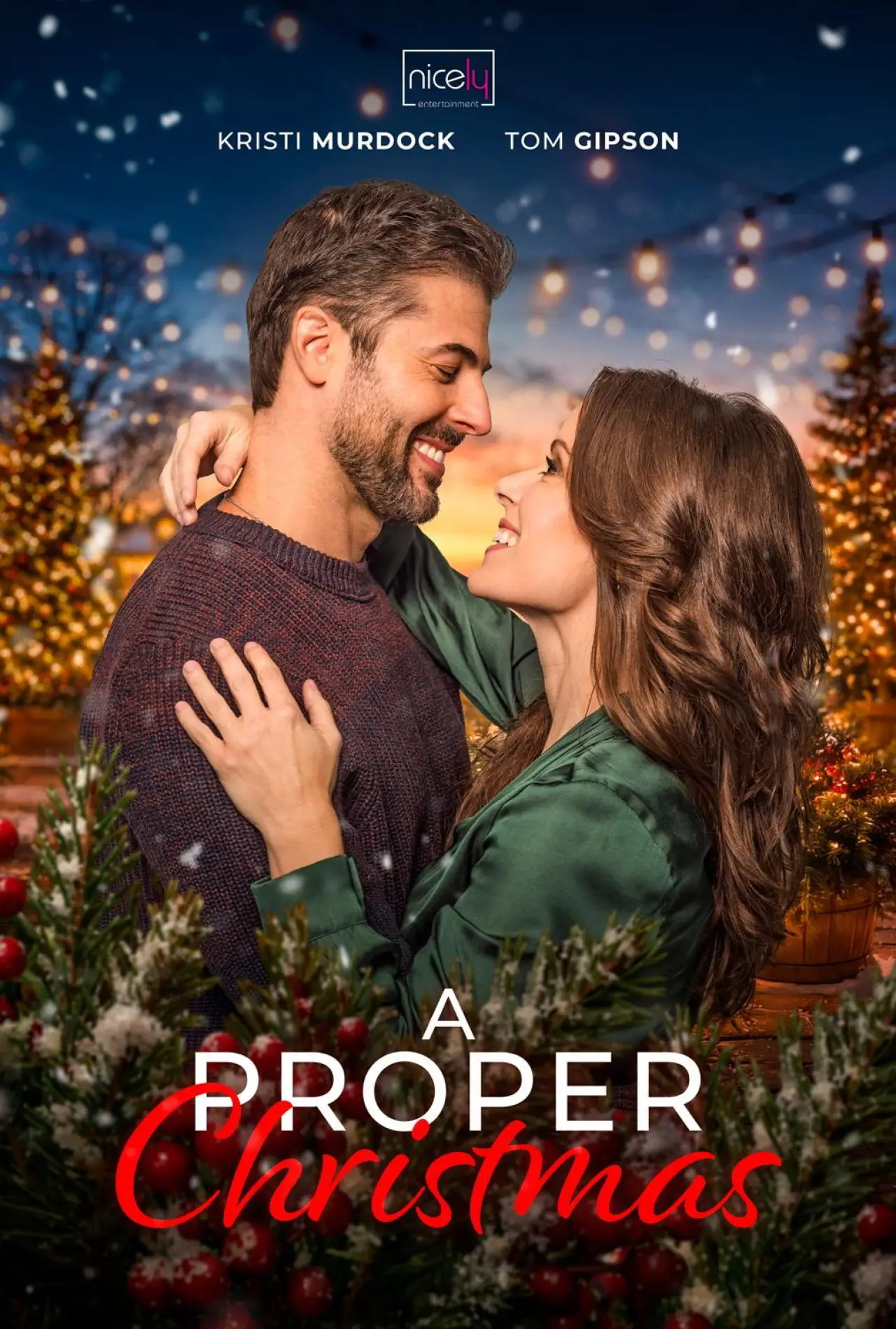 Plakat filmowy "A Proper Christmas"