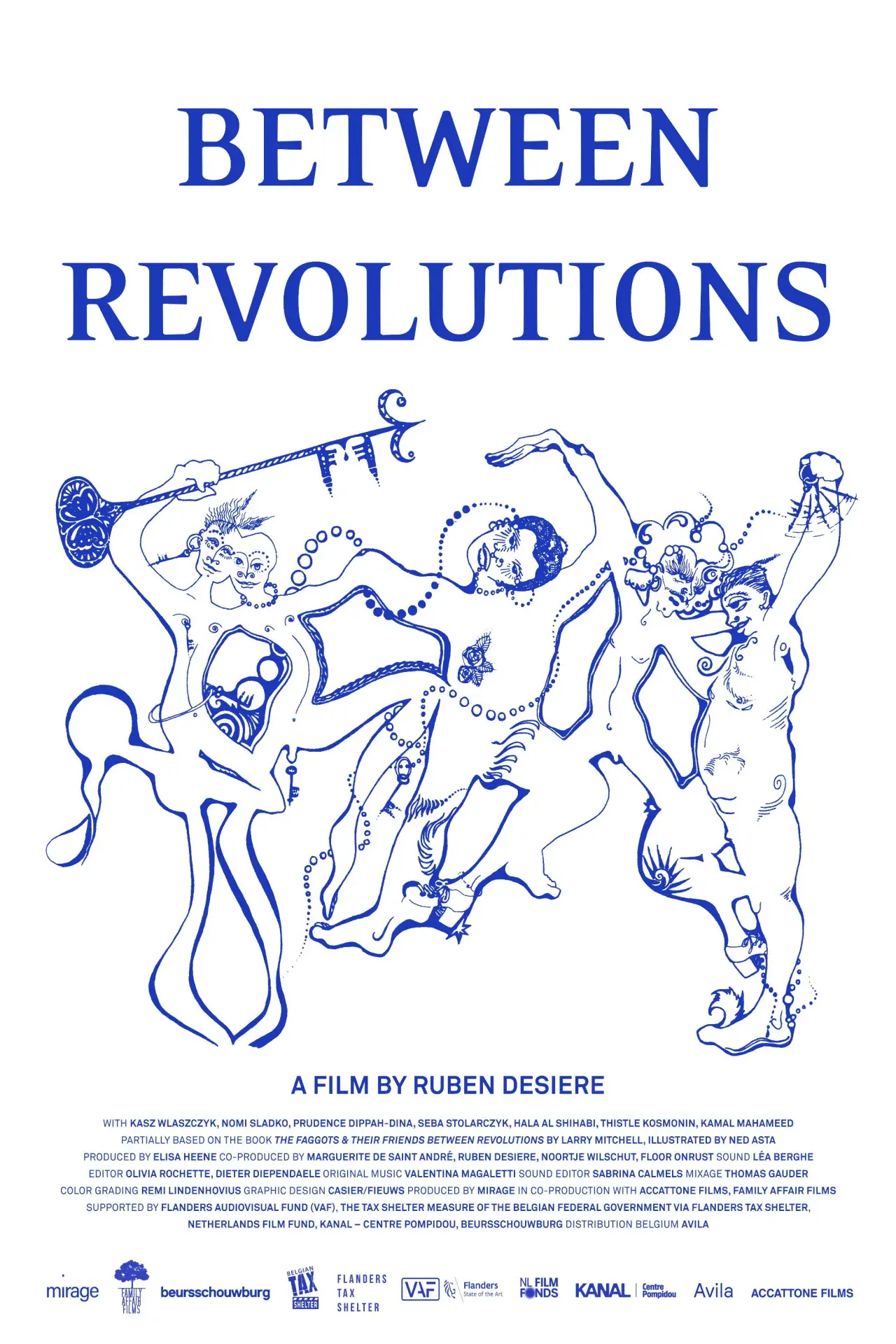 Plakat filmowy "Between Revolutions"