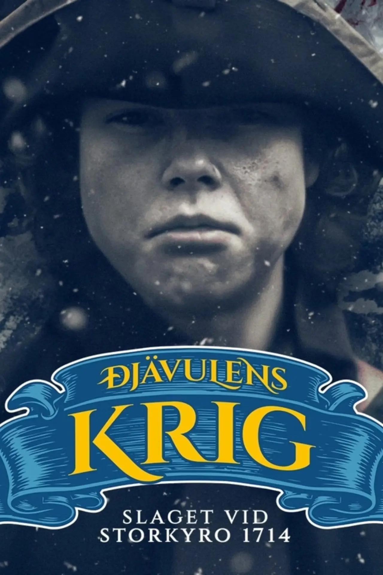 Plakat filmowy "Djävulens krig"