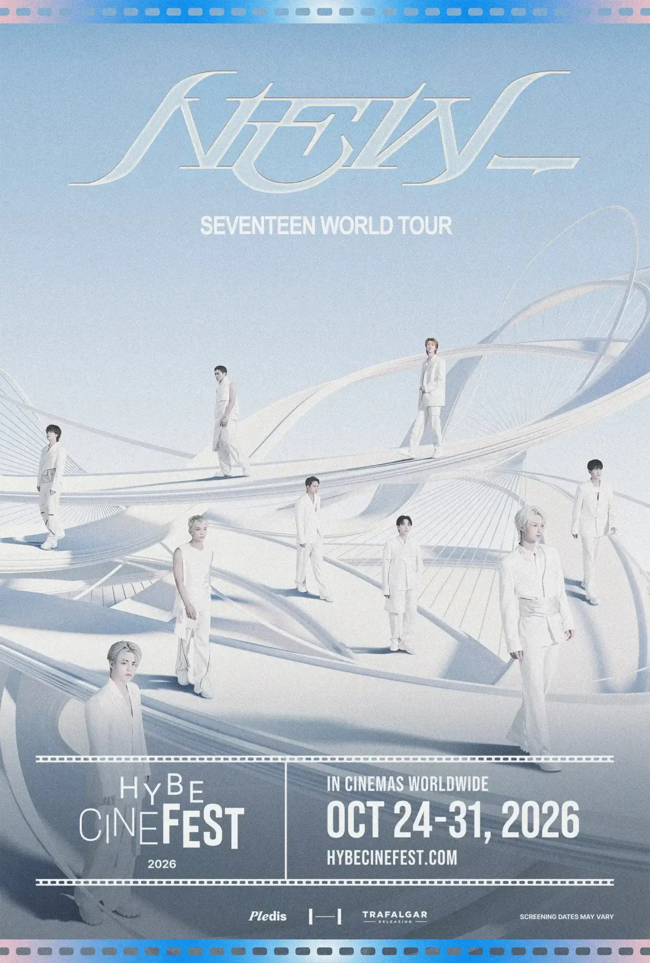 Plakat filmowy "세븐틴 월드 투어 