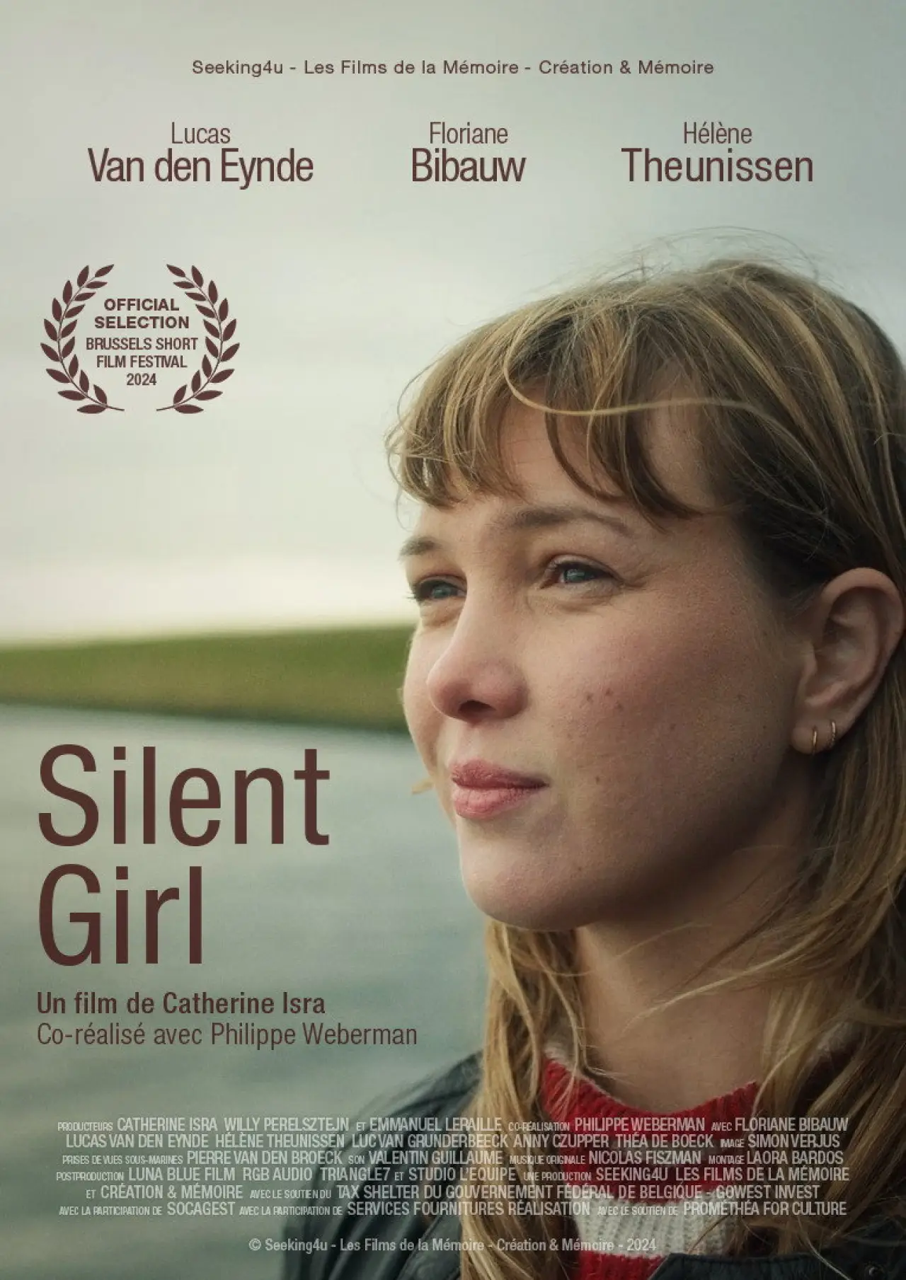Plakat filmowy "Silent girl"