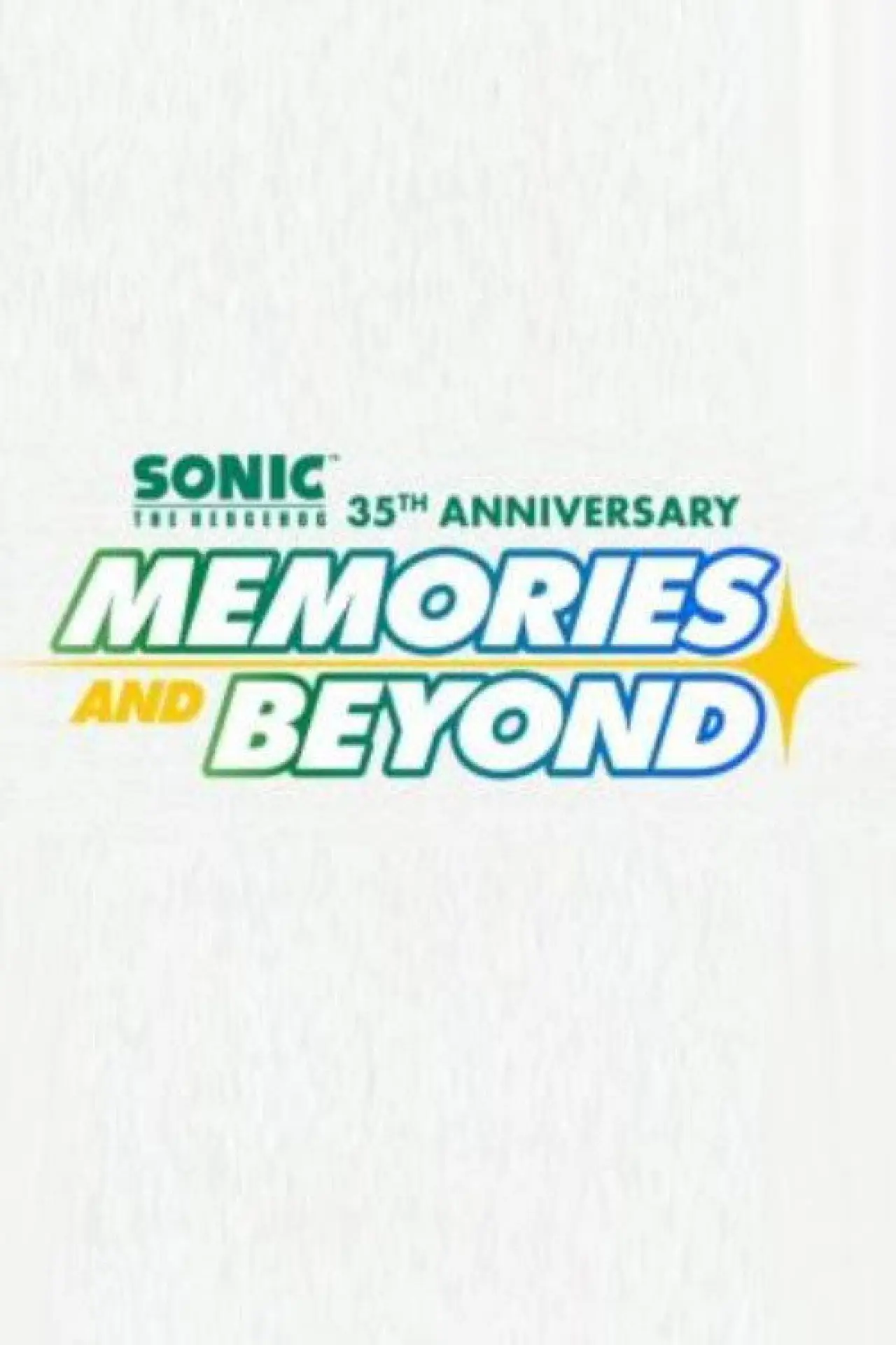 Plakat filmowy "Sonic the Hedgehog: Memories And Beyond"