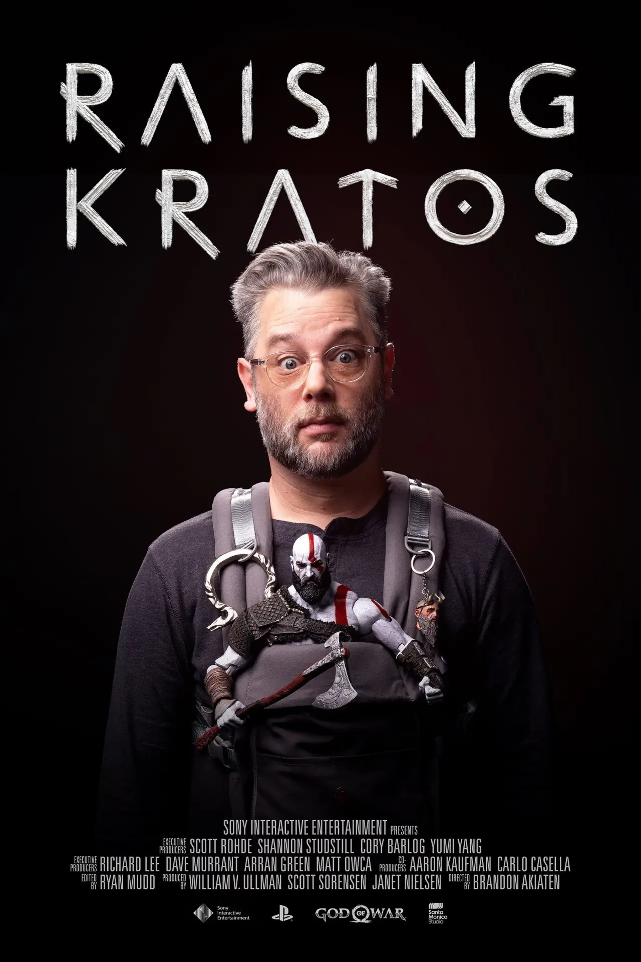 Plakat filmowy "Raising Kratos"