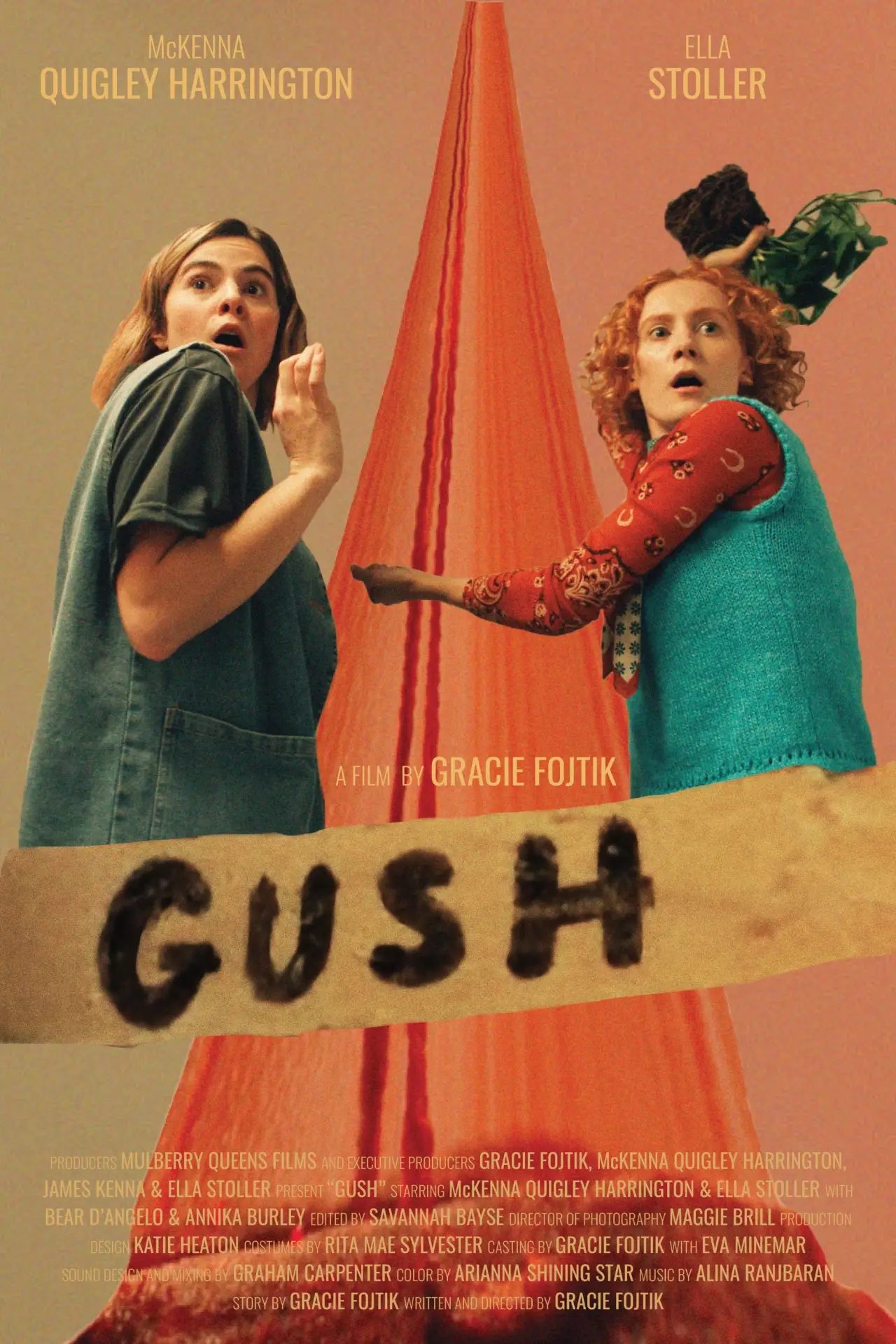 Plakat filmowy "Gush"