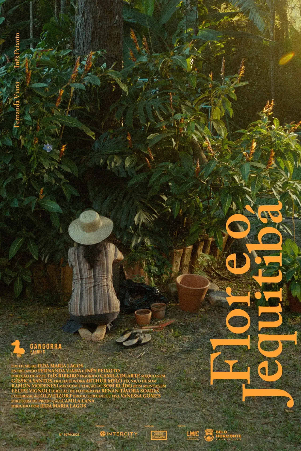 Plakat filmowy "Flor e o Jequitibá"