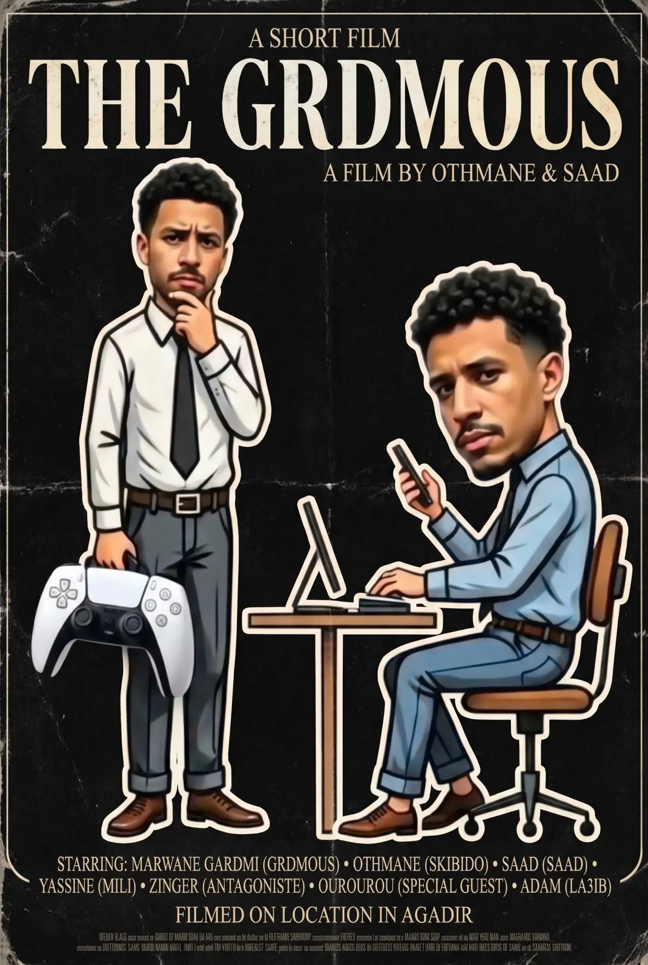 Plakat filmowy "The Grdmous"