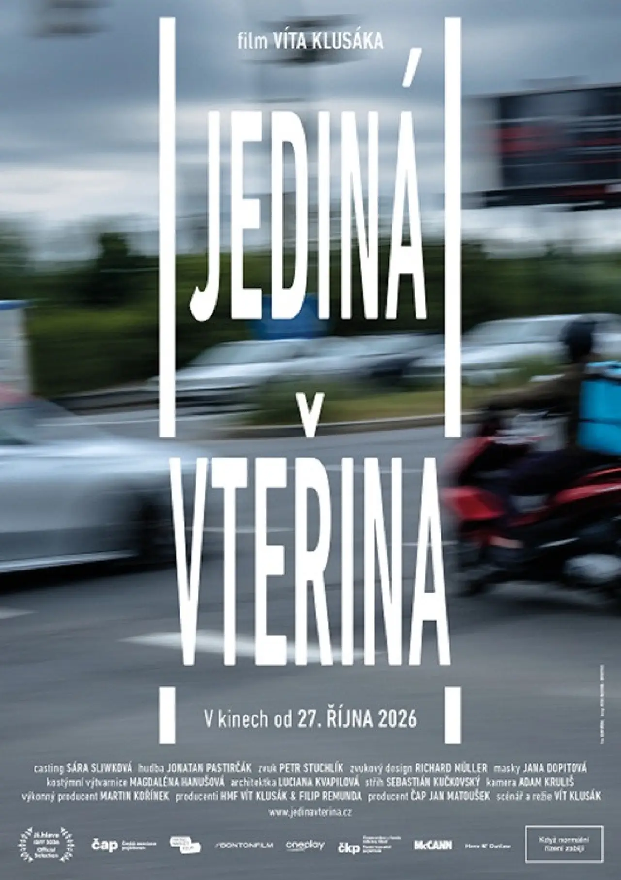 Plakat filmowy "Jediná vteřina"