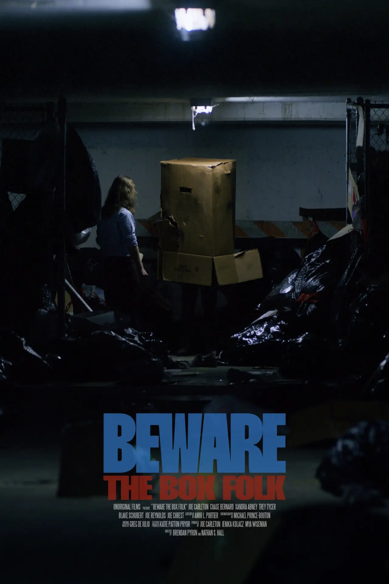 Plakat filmowy "Beware the Box Folk"